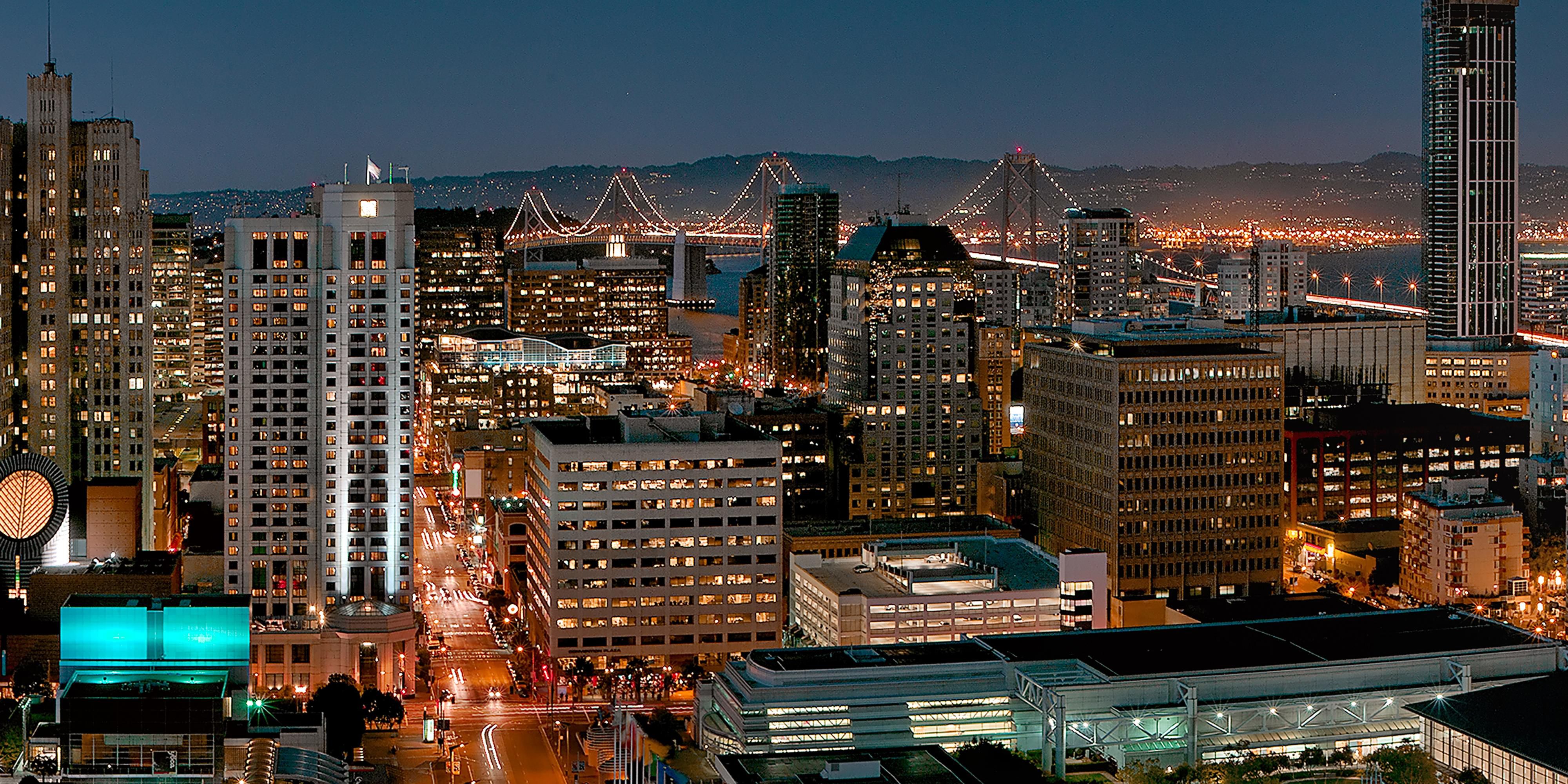 Set in the heart of the vibrant SoMa district near Union Square, InterContinental San Francisco provides unparalleled access to famous San Francisco attractions, acclaimed restaurants, premier shopping, and convenient public transport options. Plus, our location adjacent to Moscone West Convention Center is perfect for convention-goers.