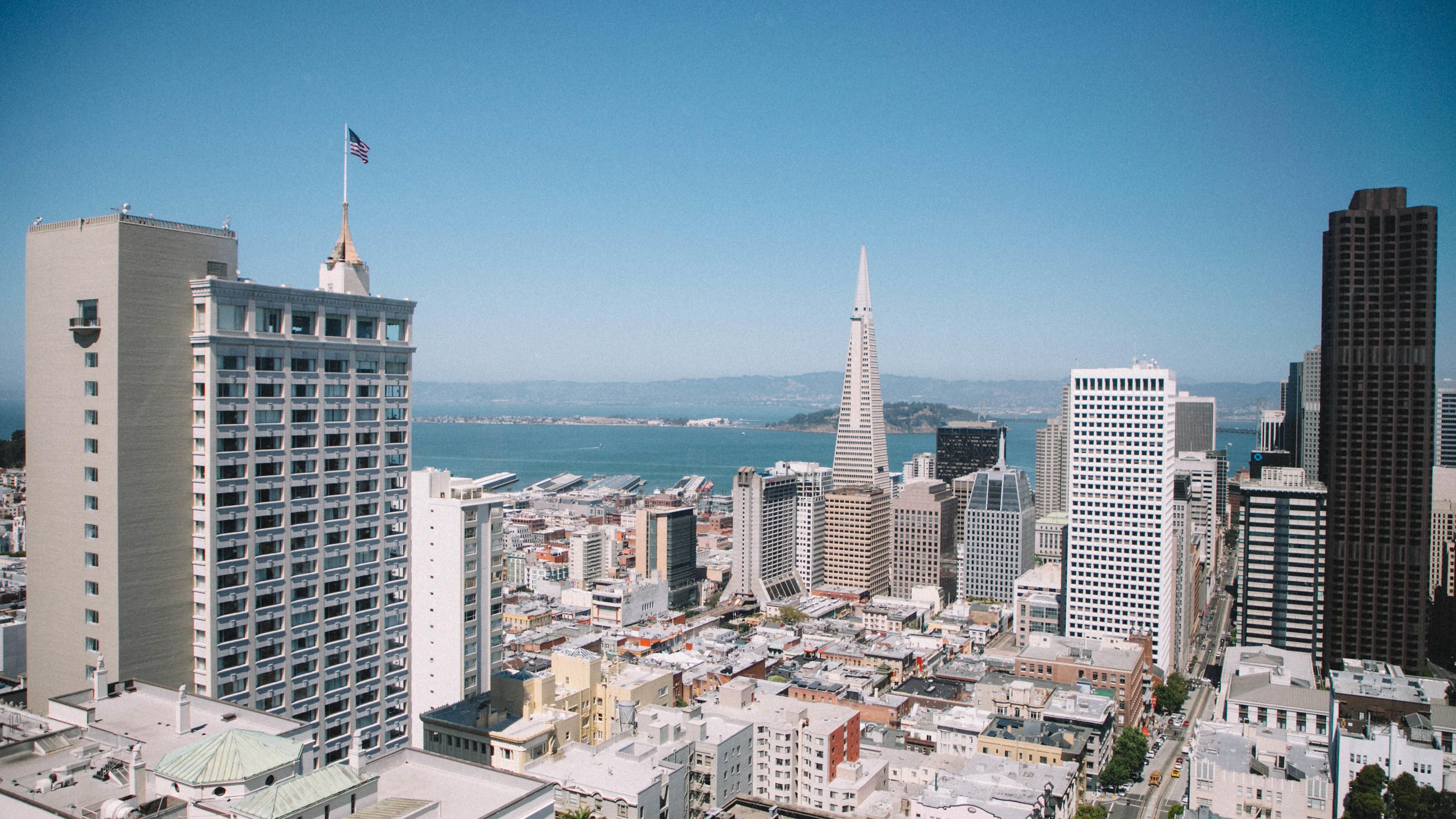 Top Of The Mark views of downtown San Francisco