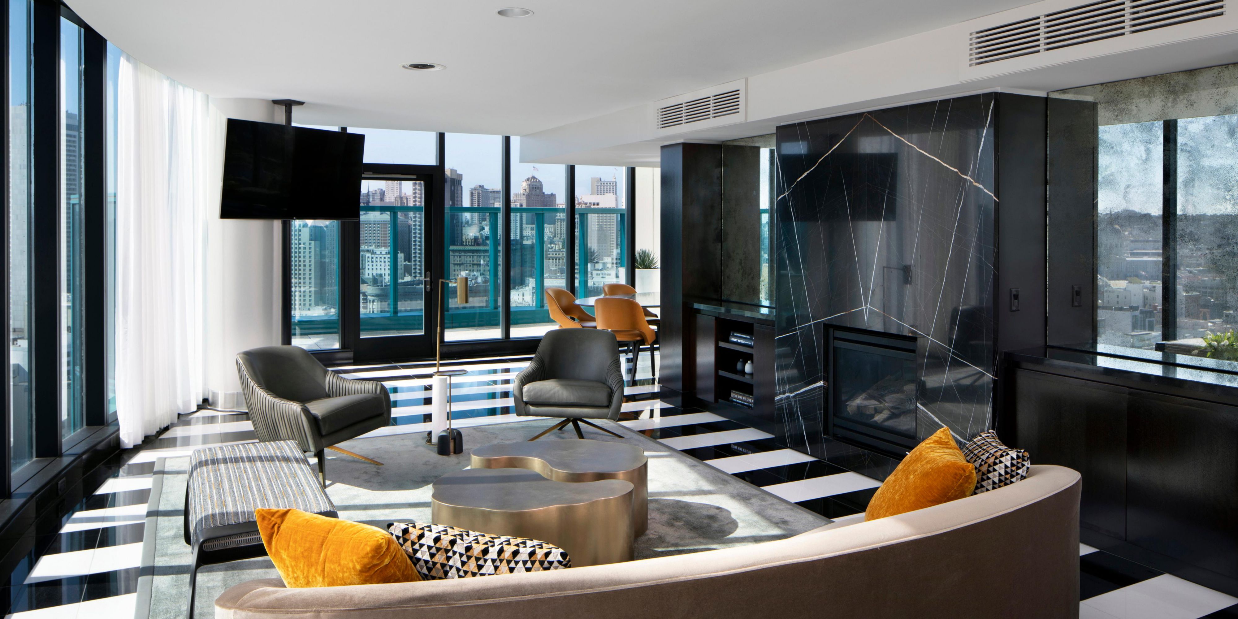 The luxurious Presidential Suite