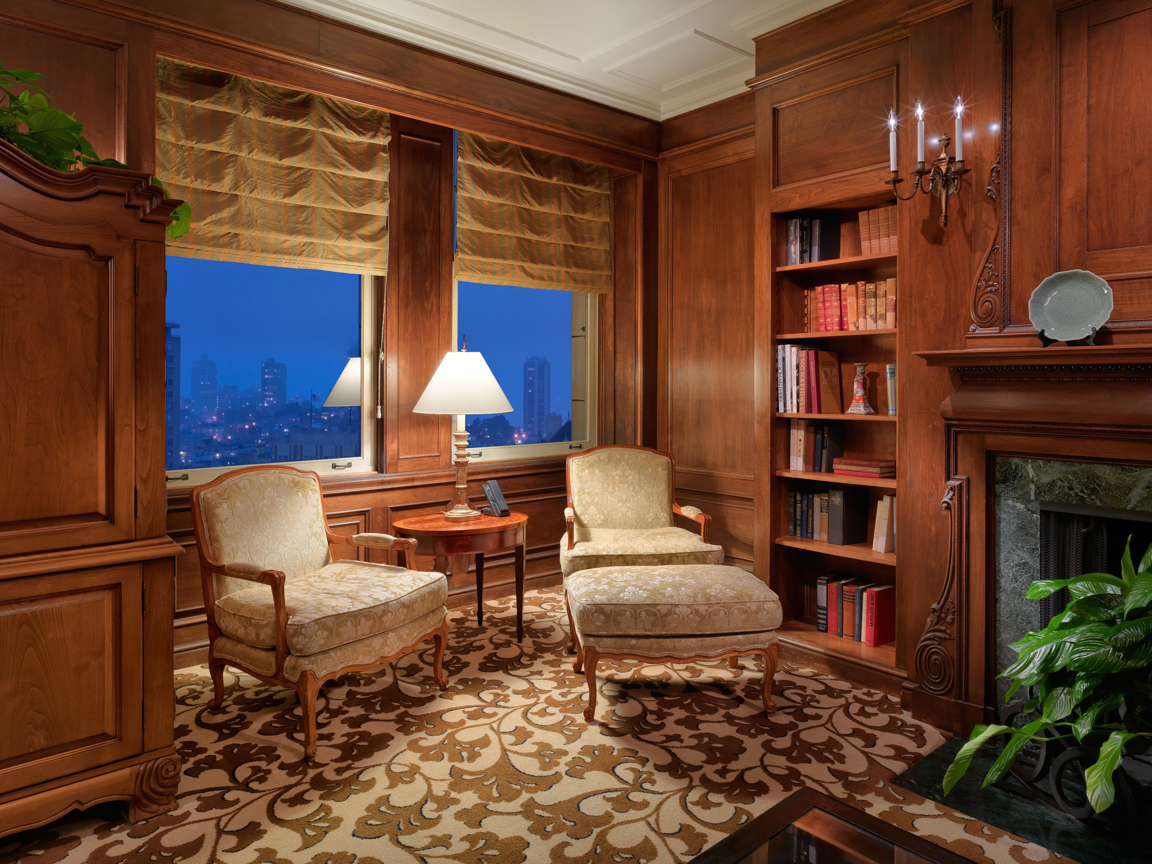 The elegant Mark Hopkins Suite 