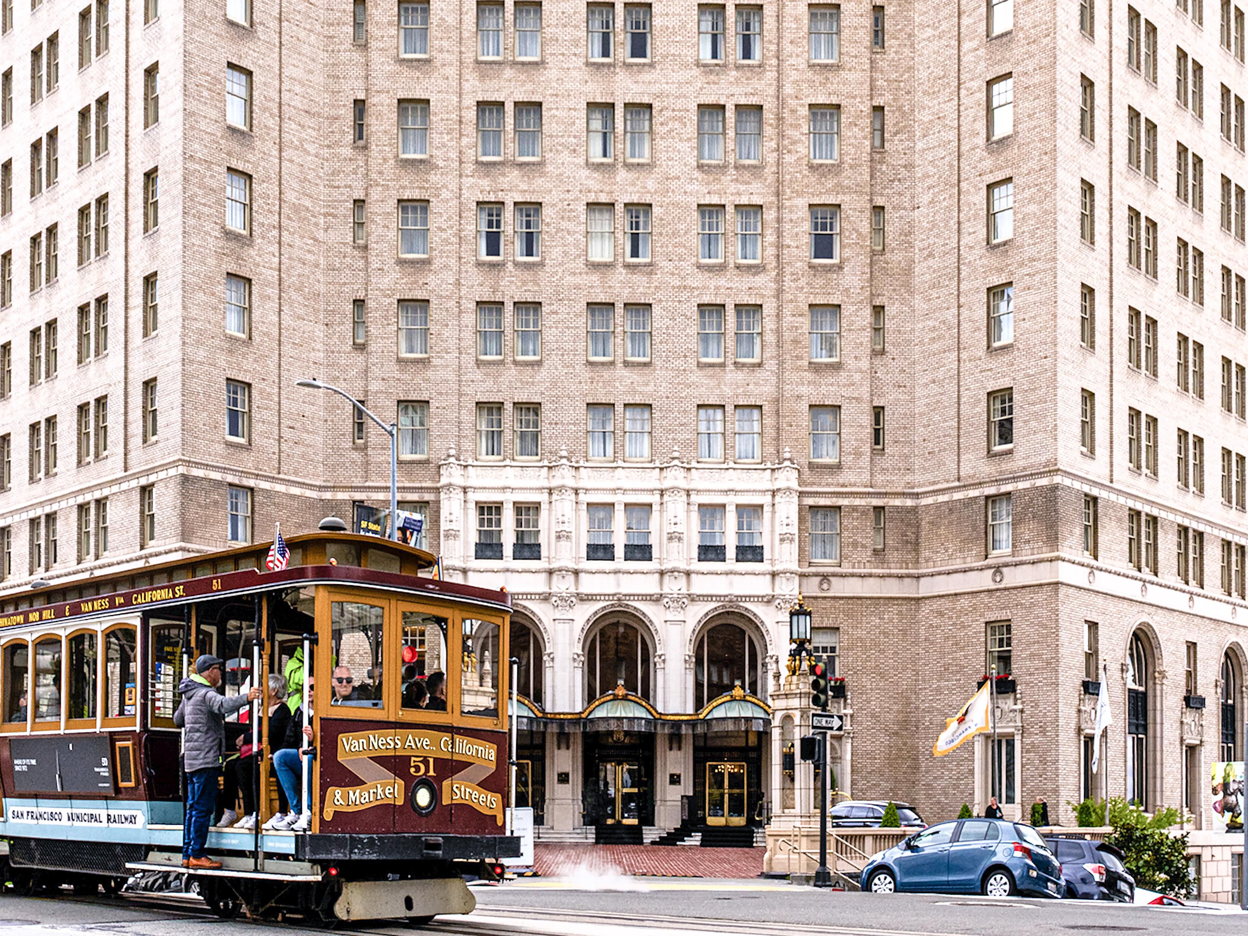 Hop on the famous CA Cable Car!