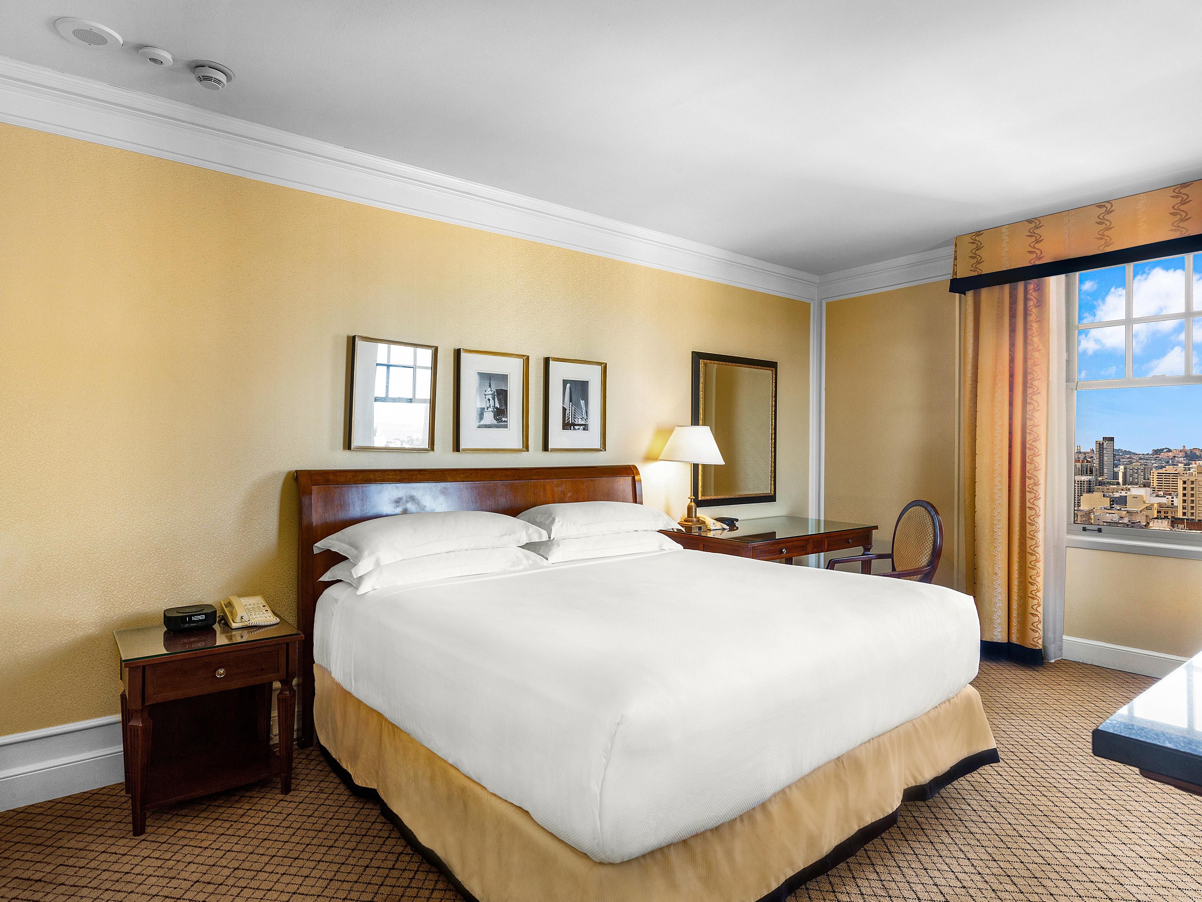 King Corner Room with Nob Hill neighborhood views