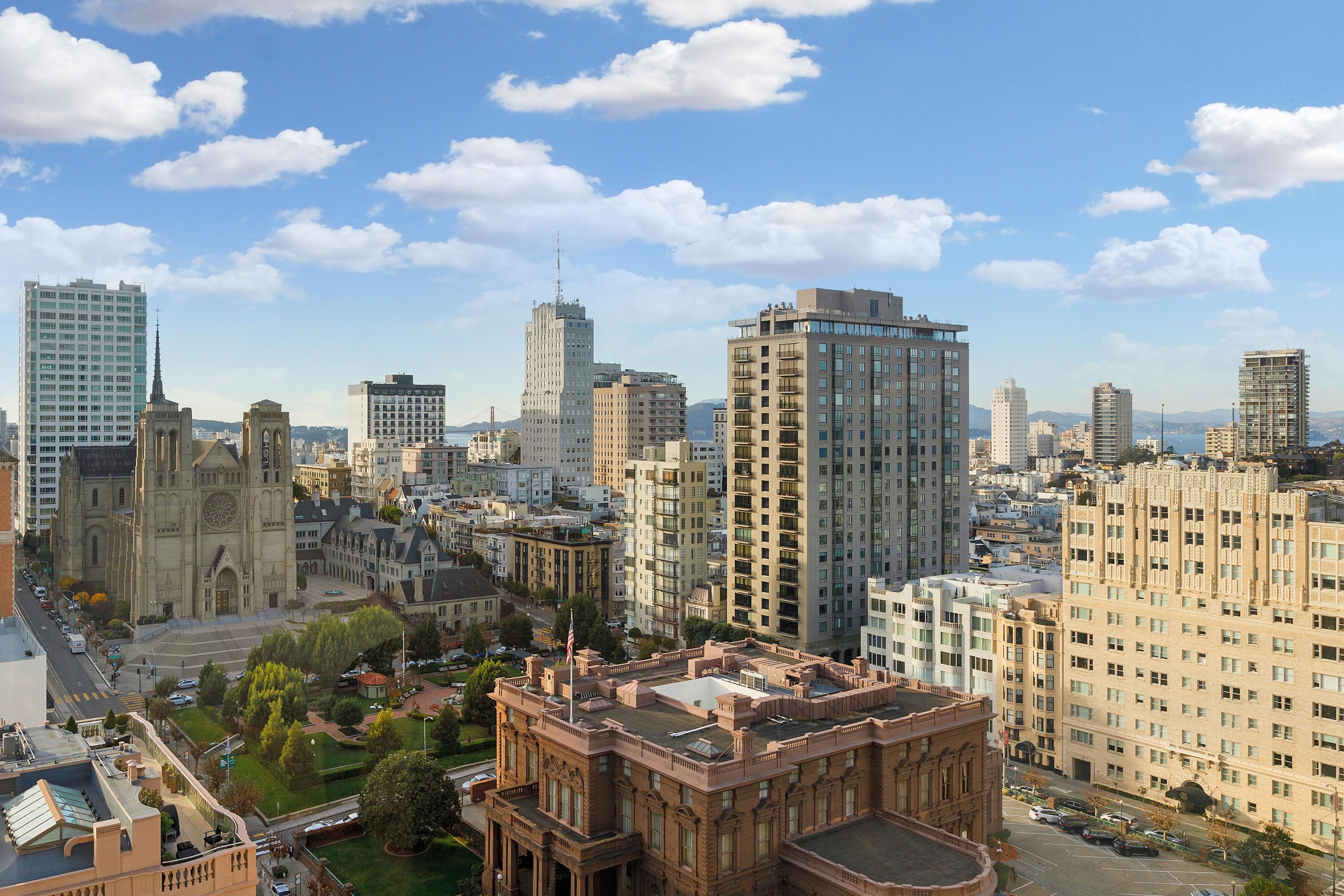 View of San Francisco from InterContinental Mark Hopkins 