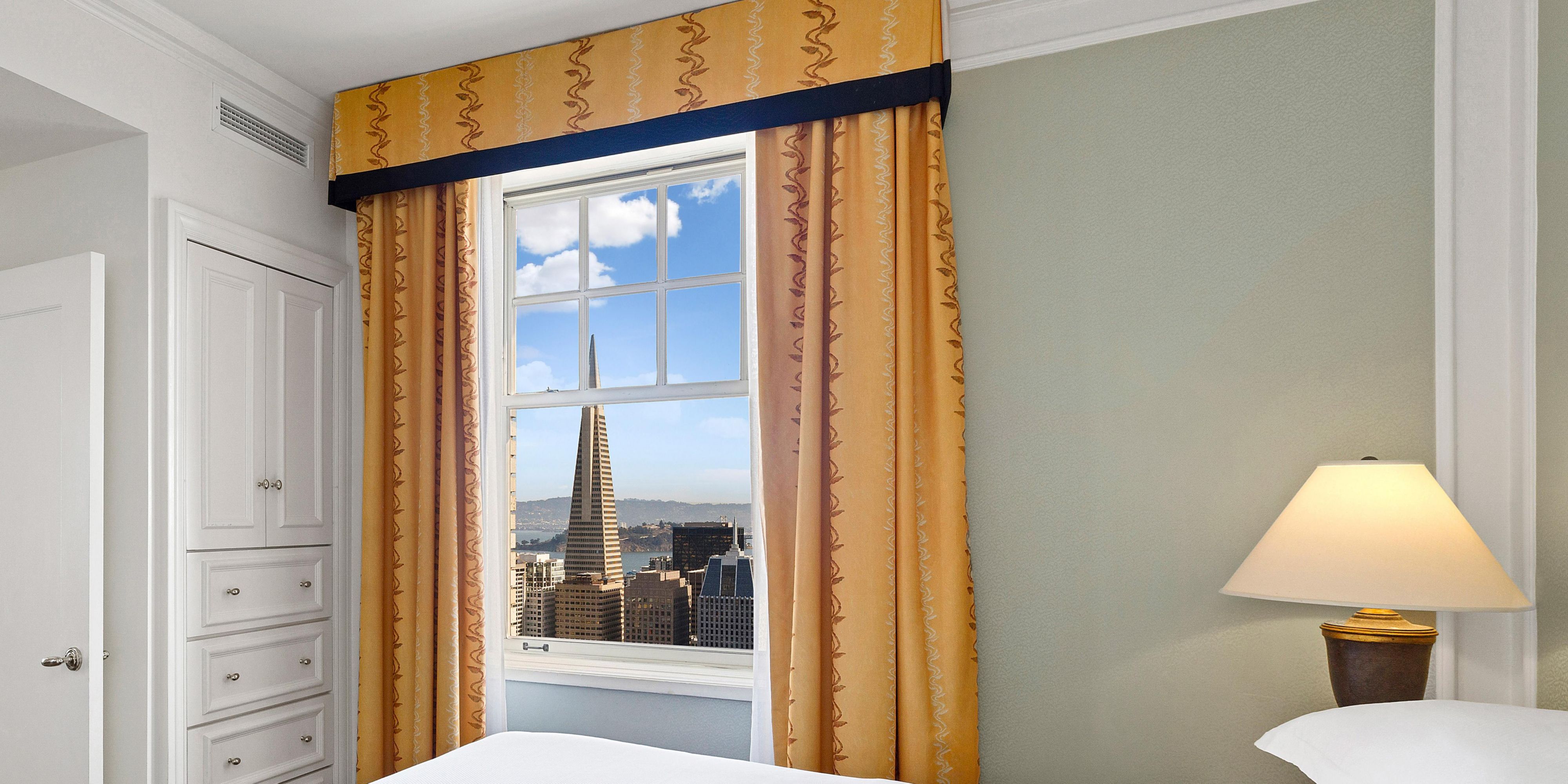 Spacious suite with captivating views.