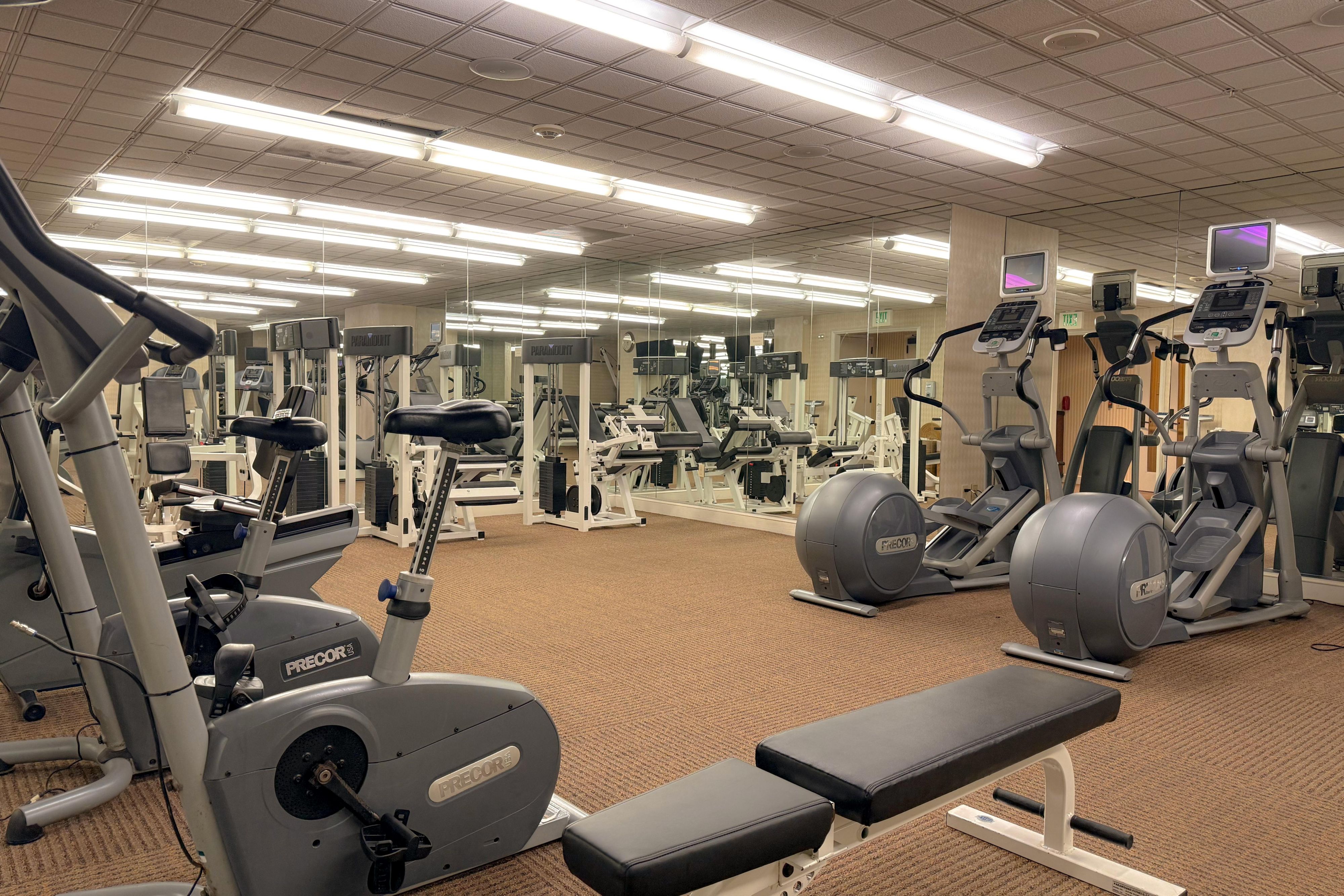 Fitness Center at InterContinental Mark Hopkins
