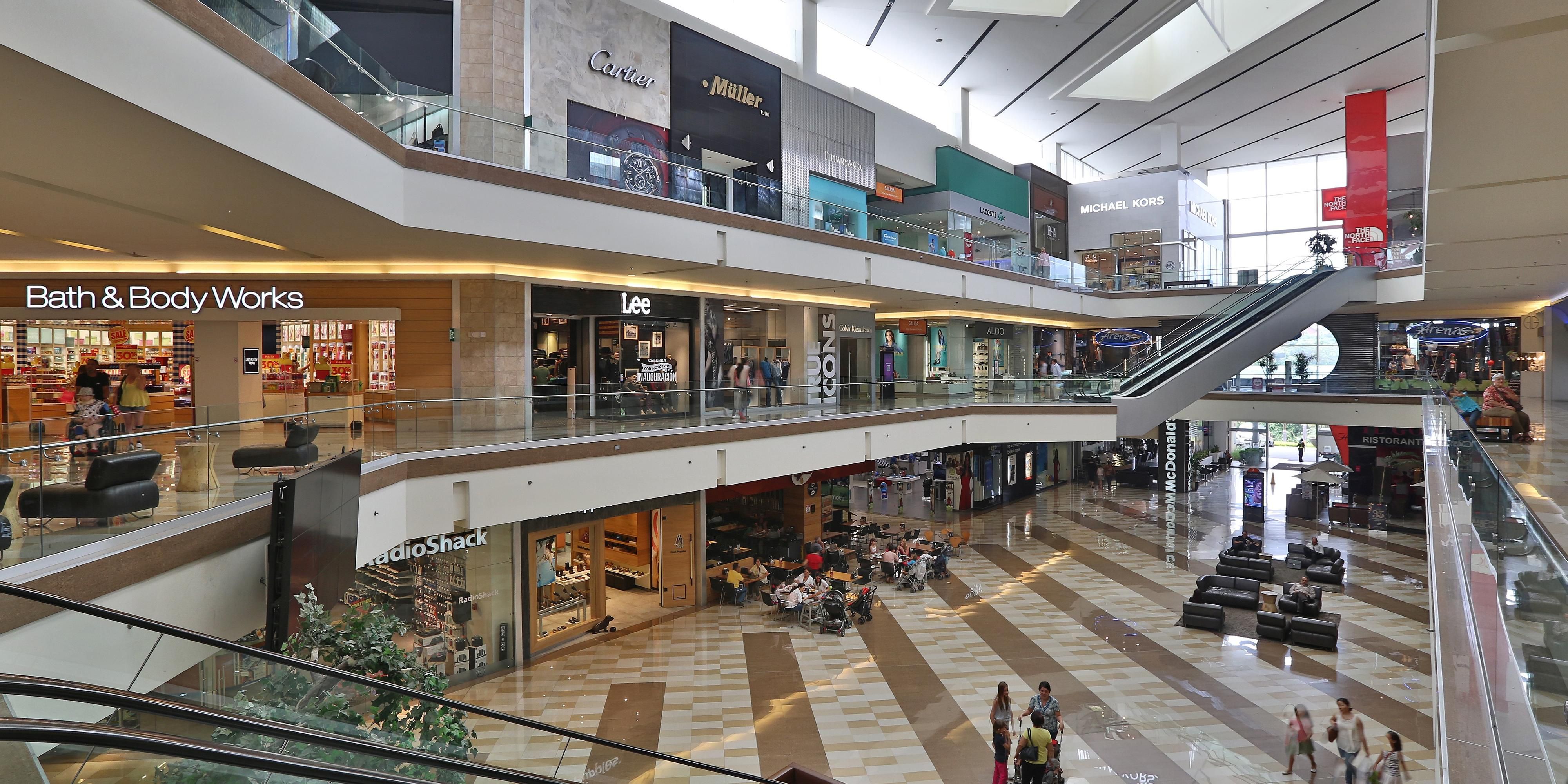 Calvin Klein Jeans store in Ocean Plaza mall. Calvin Klein Inc. is