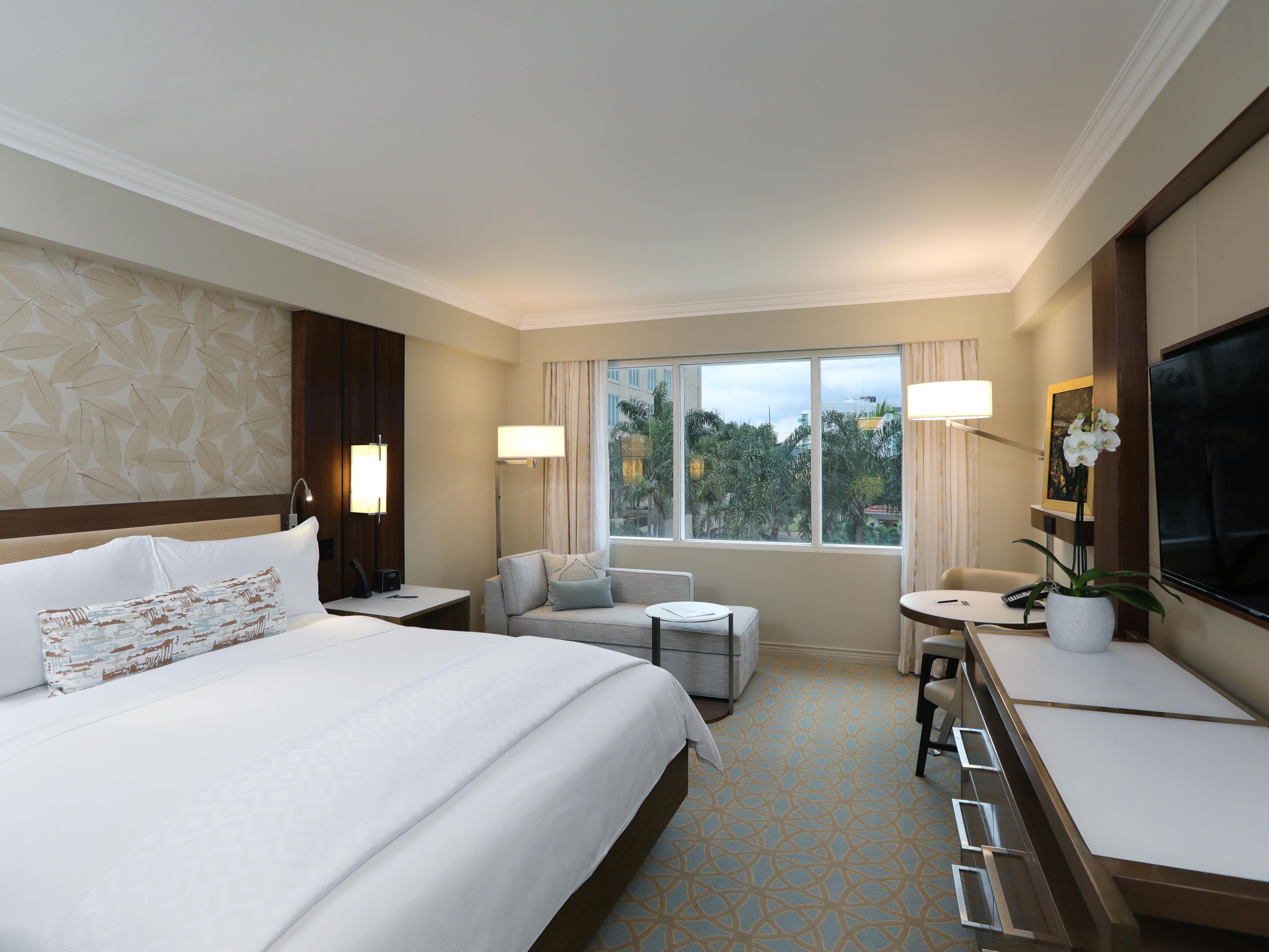Make yourself at home in our guest rooms.