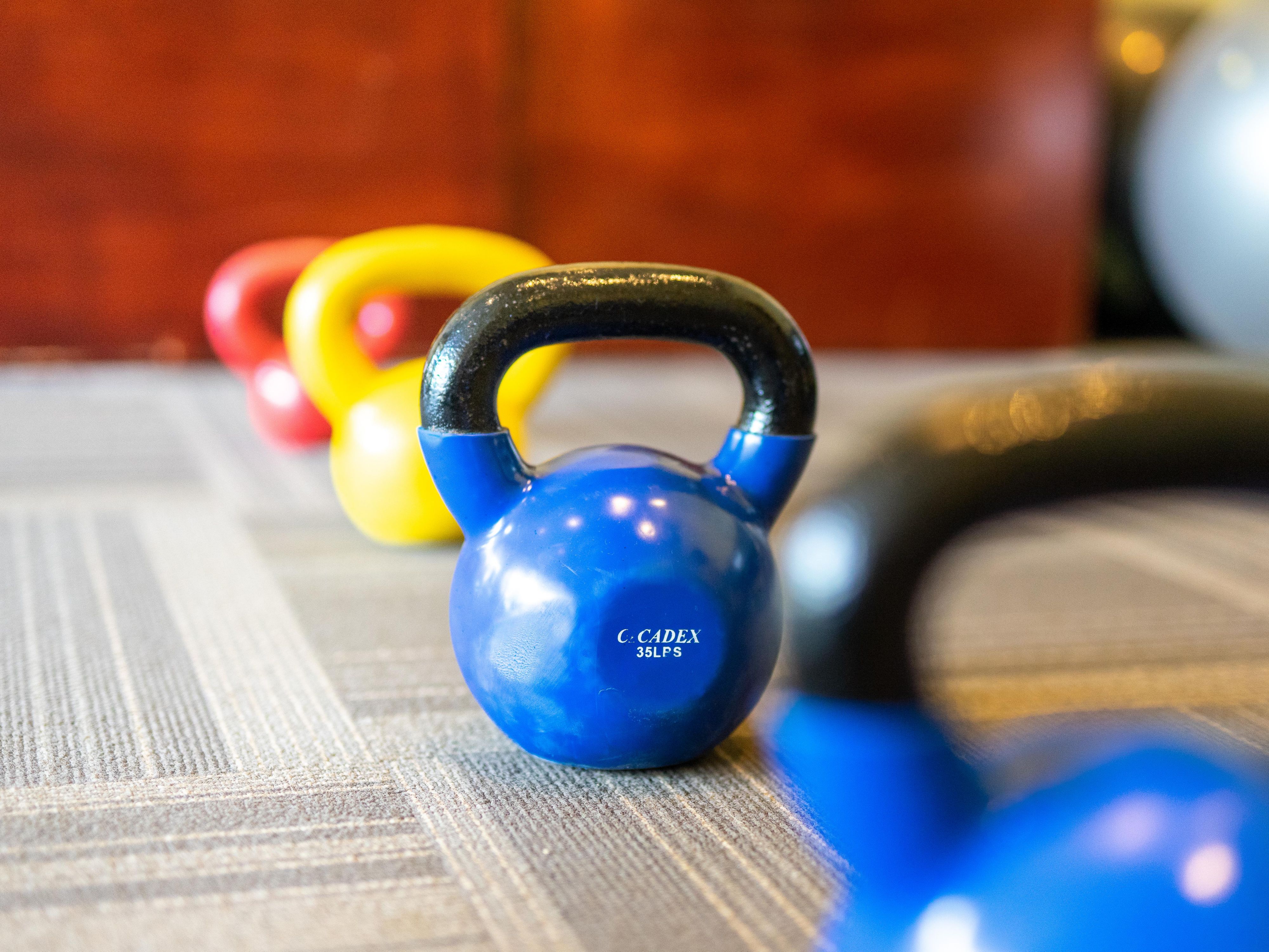 Continue your work out regimen in our well equipped gym.