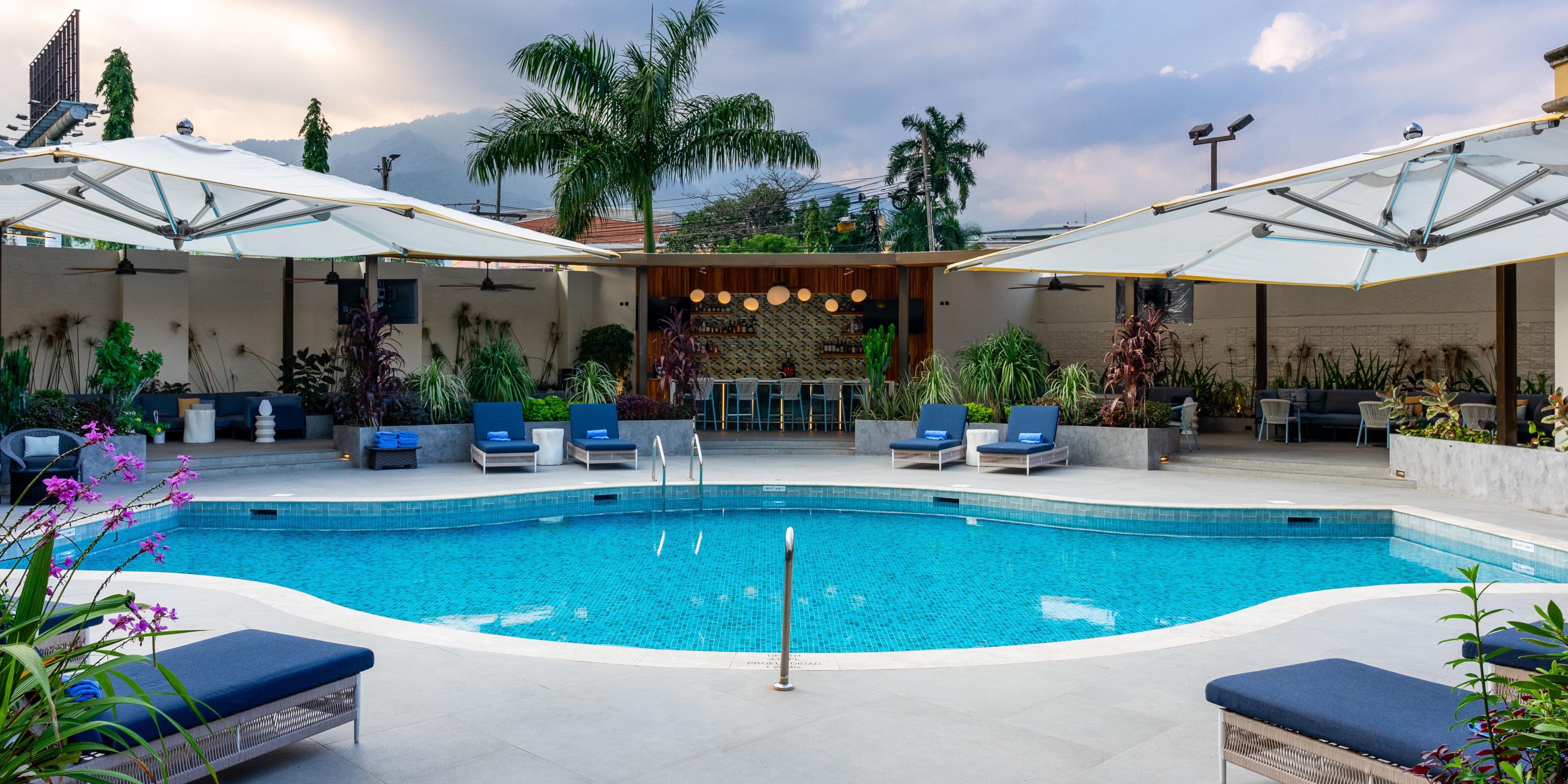 Newly renovated terrace