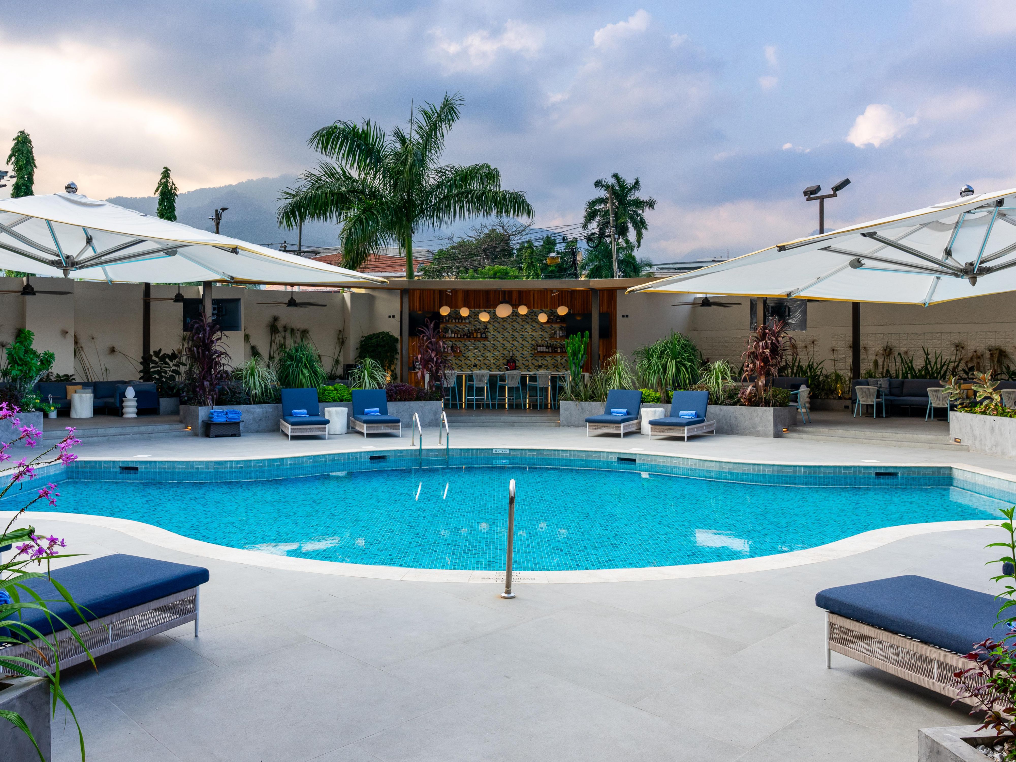 Newly renovated terrace