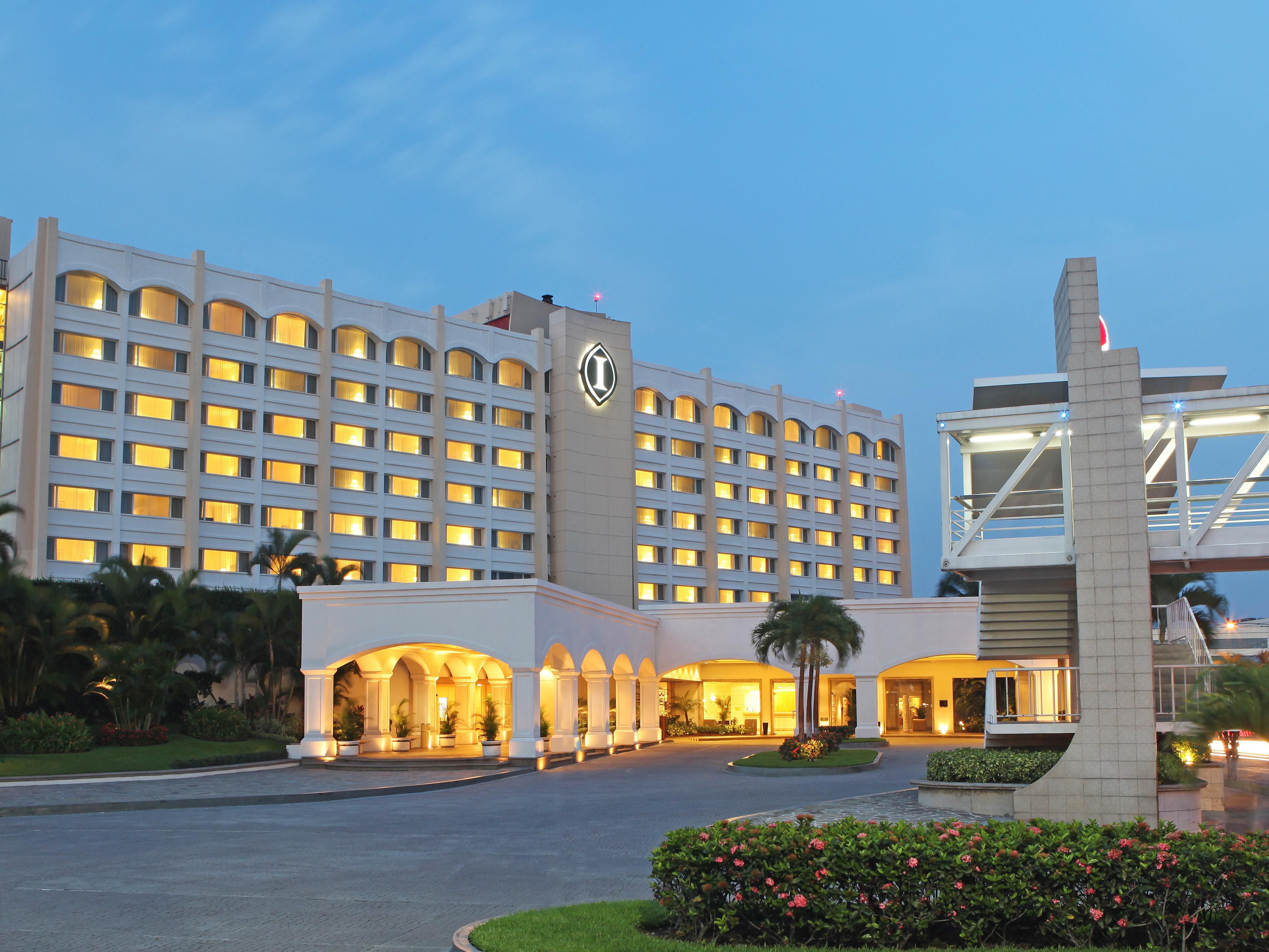 Welcoming hotel entrance at InterContinental San Salvador