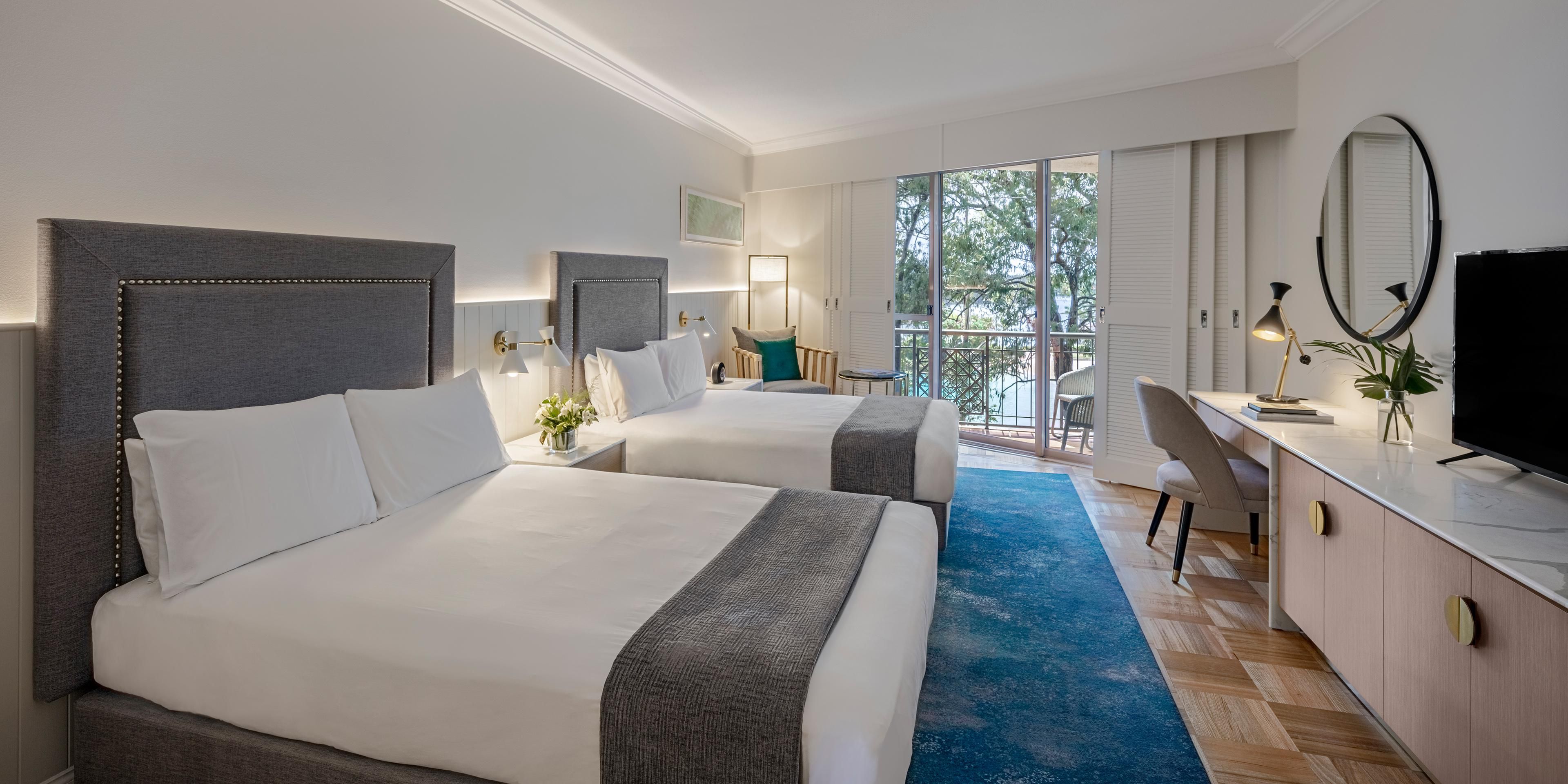 Twin Room Lagoon Pool View