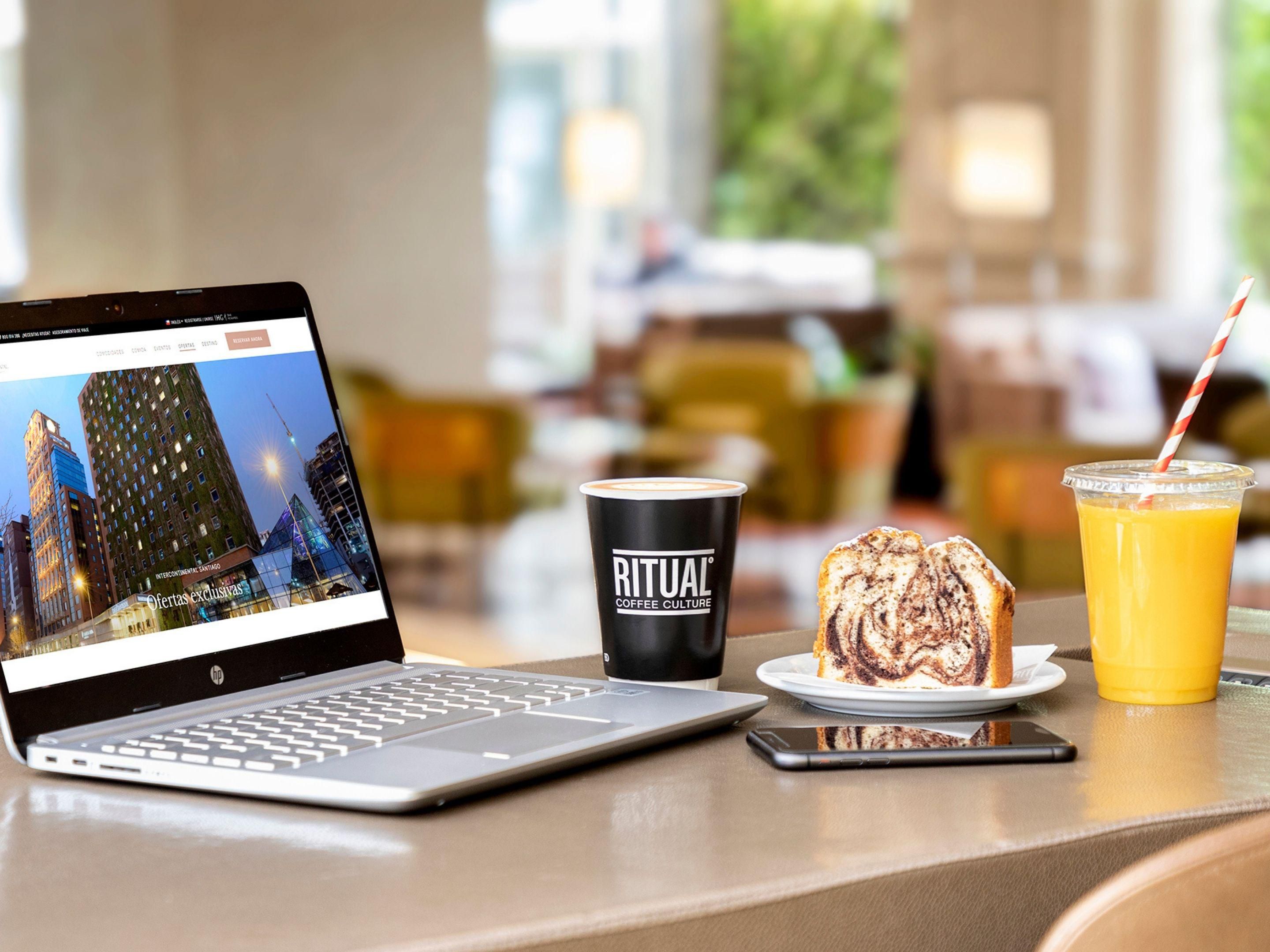 Enjoy our exclusive boutique café experience