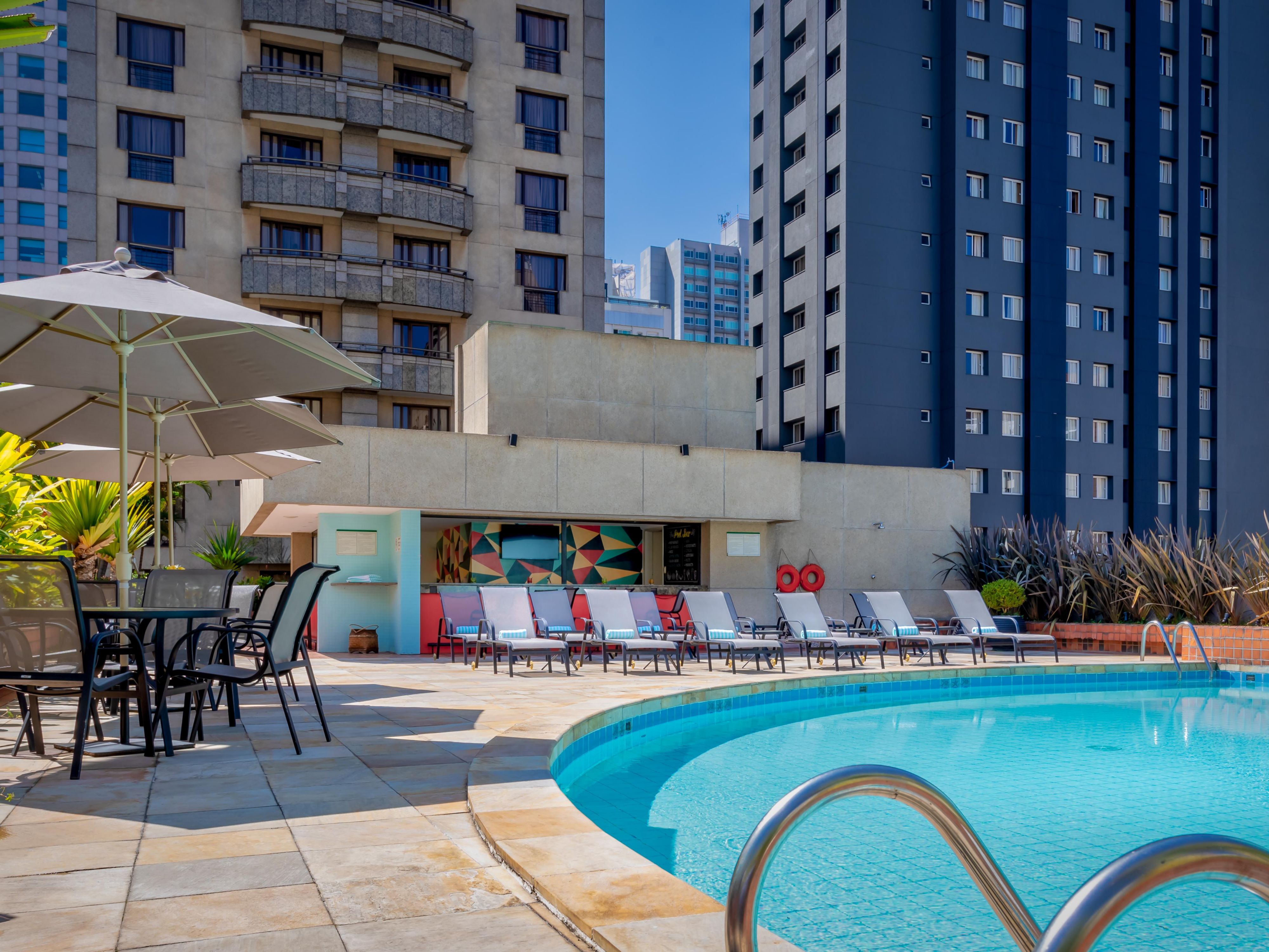 Our swimming pool is a perfect retreat for health and wellness.
