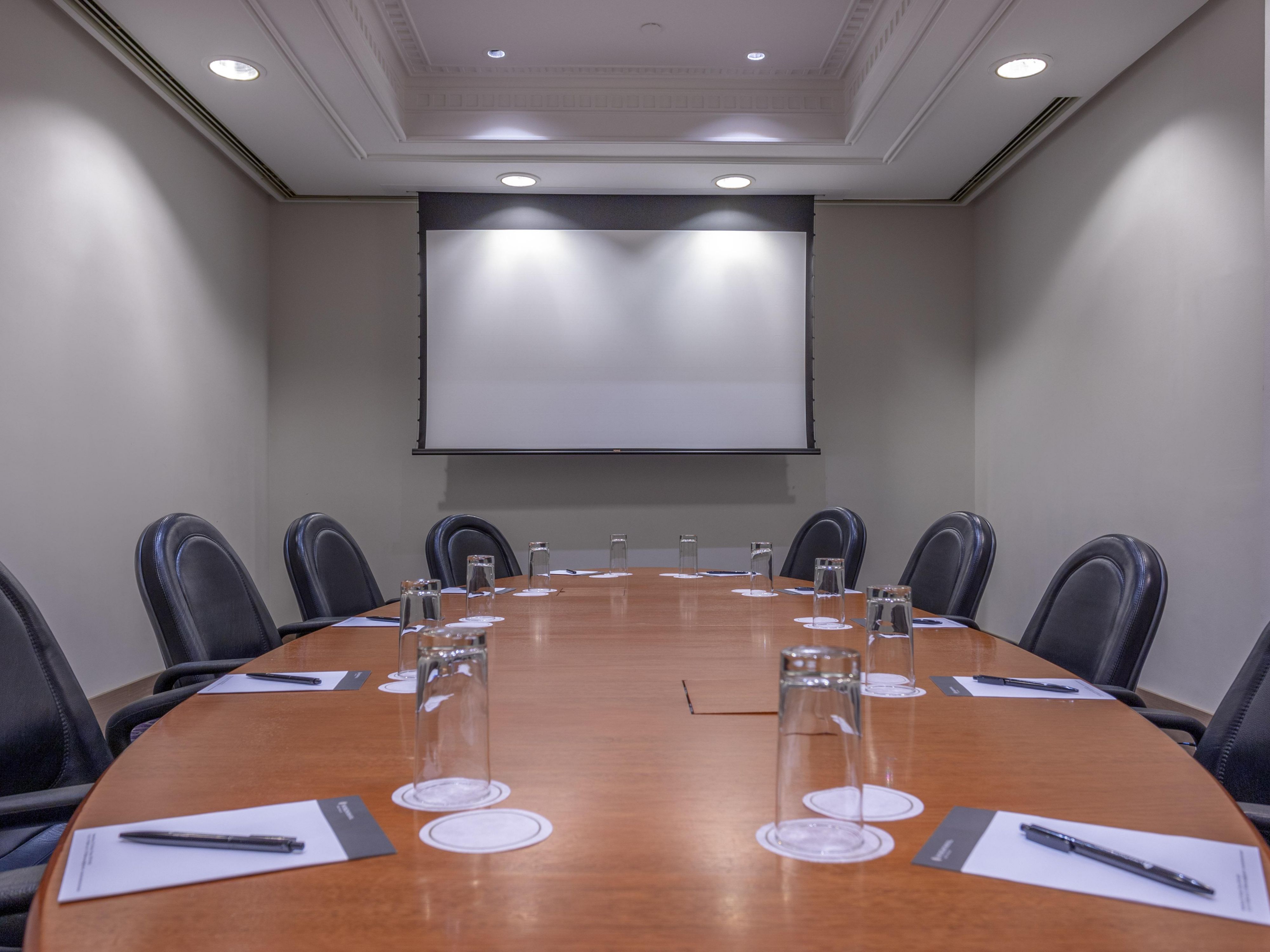 A modern space perfect for your business meetings.