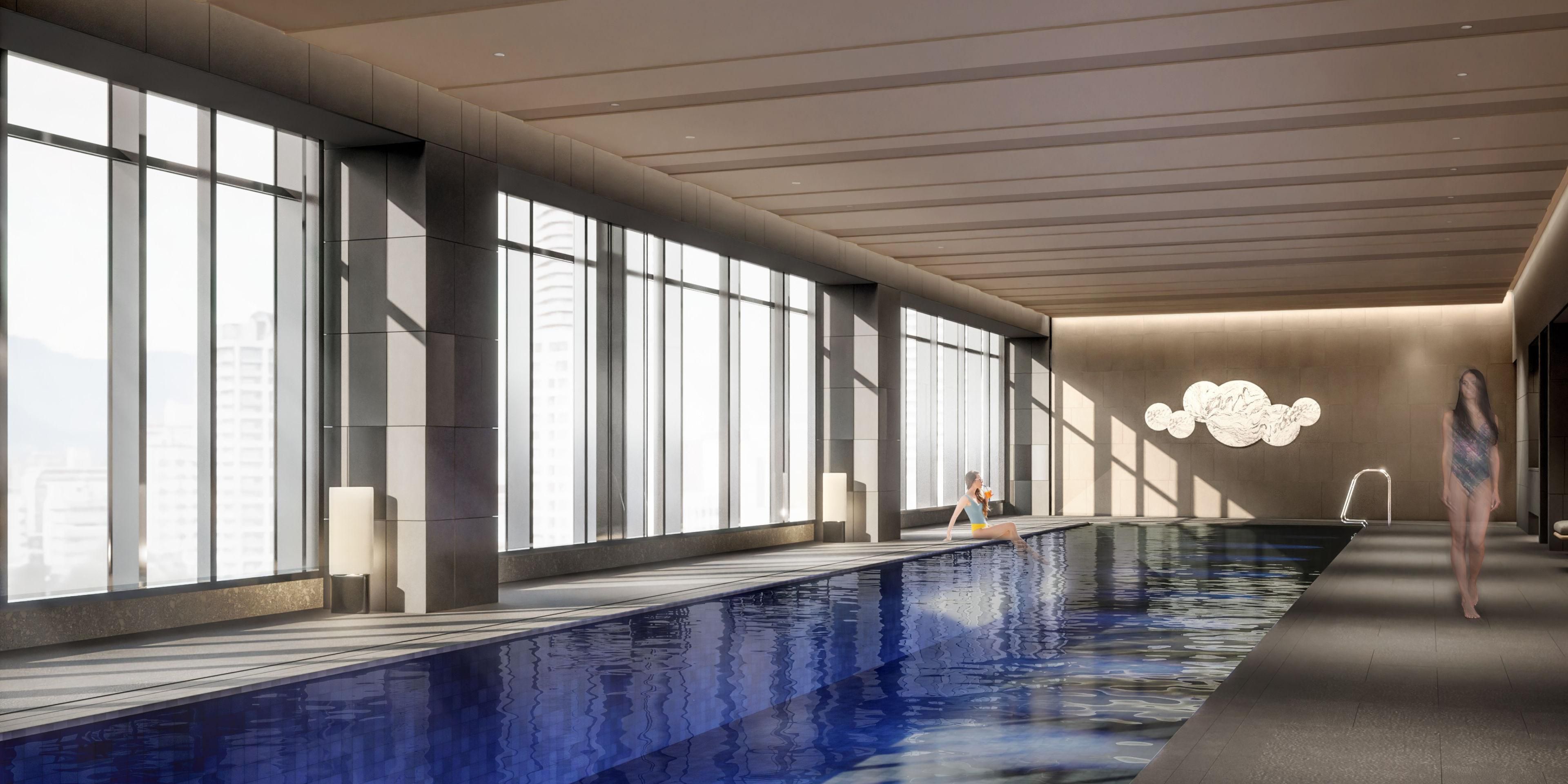 Our indoor pool on the 9th floor is a 25-meter heated pool overlooking the city from a height. It’s complimentary for all in-house guests and offers the perfect place for exercise, relaxation, or a quiet moment of tranquility during your stay.








