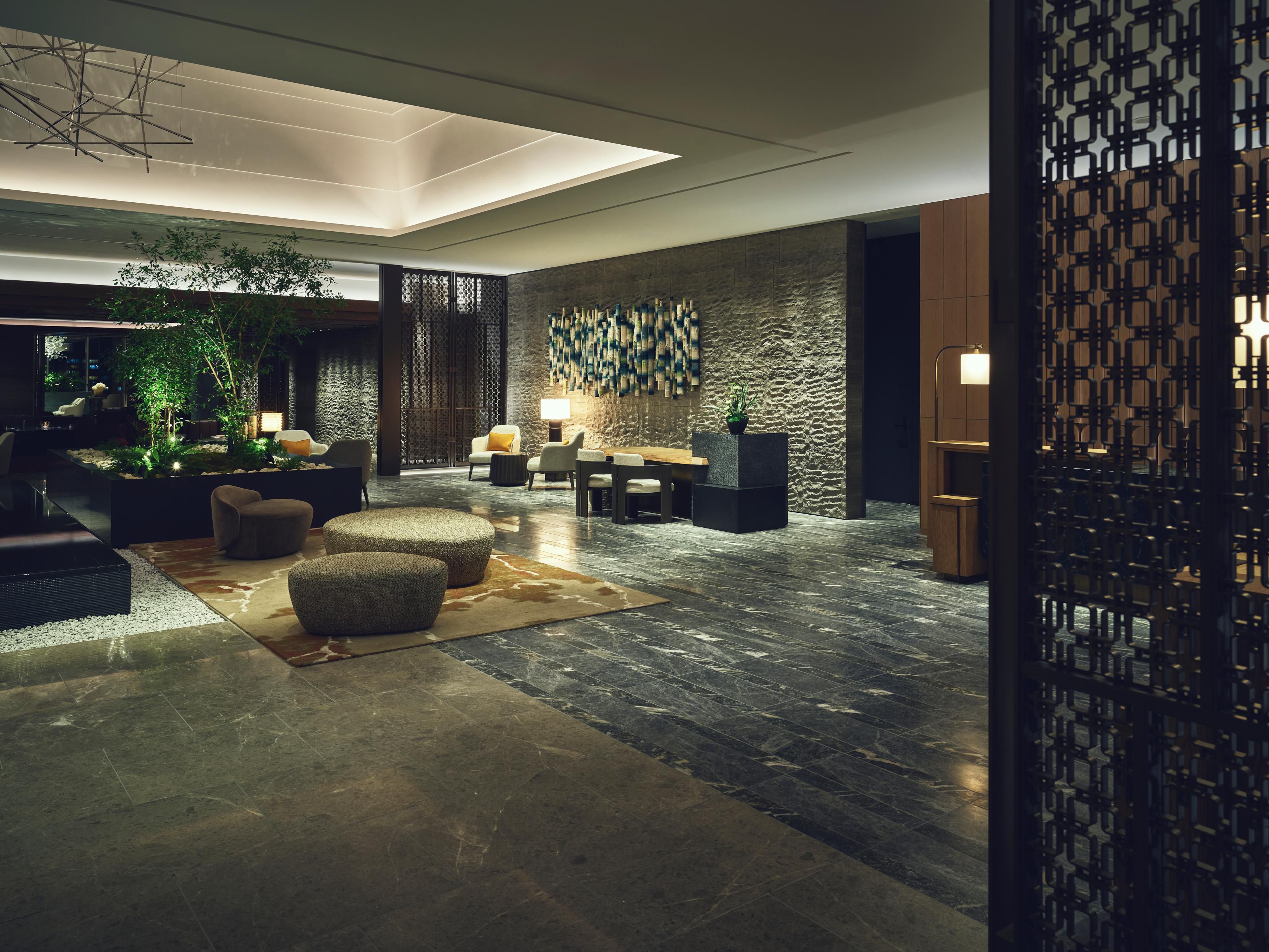 Hotel  lobby on the 9th floor