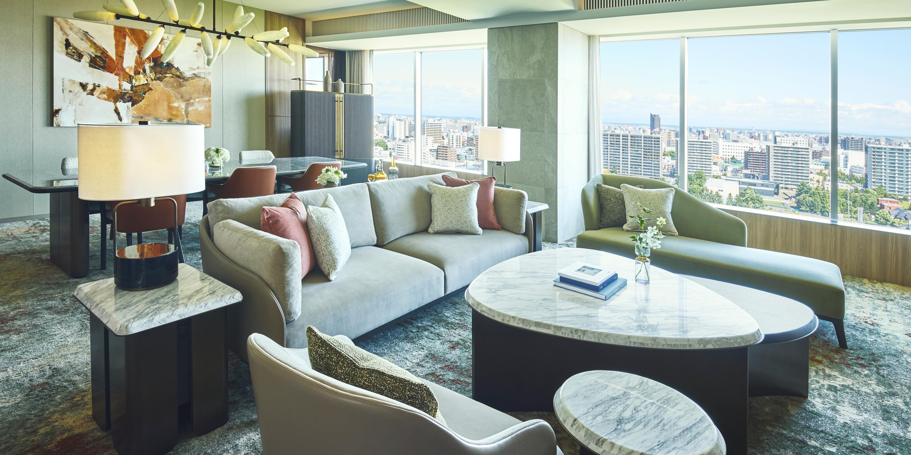Serenity Suite Living & Dining Area