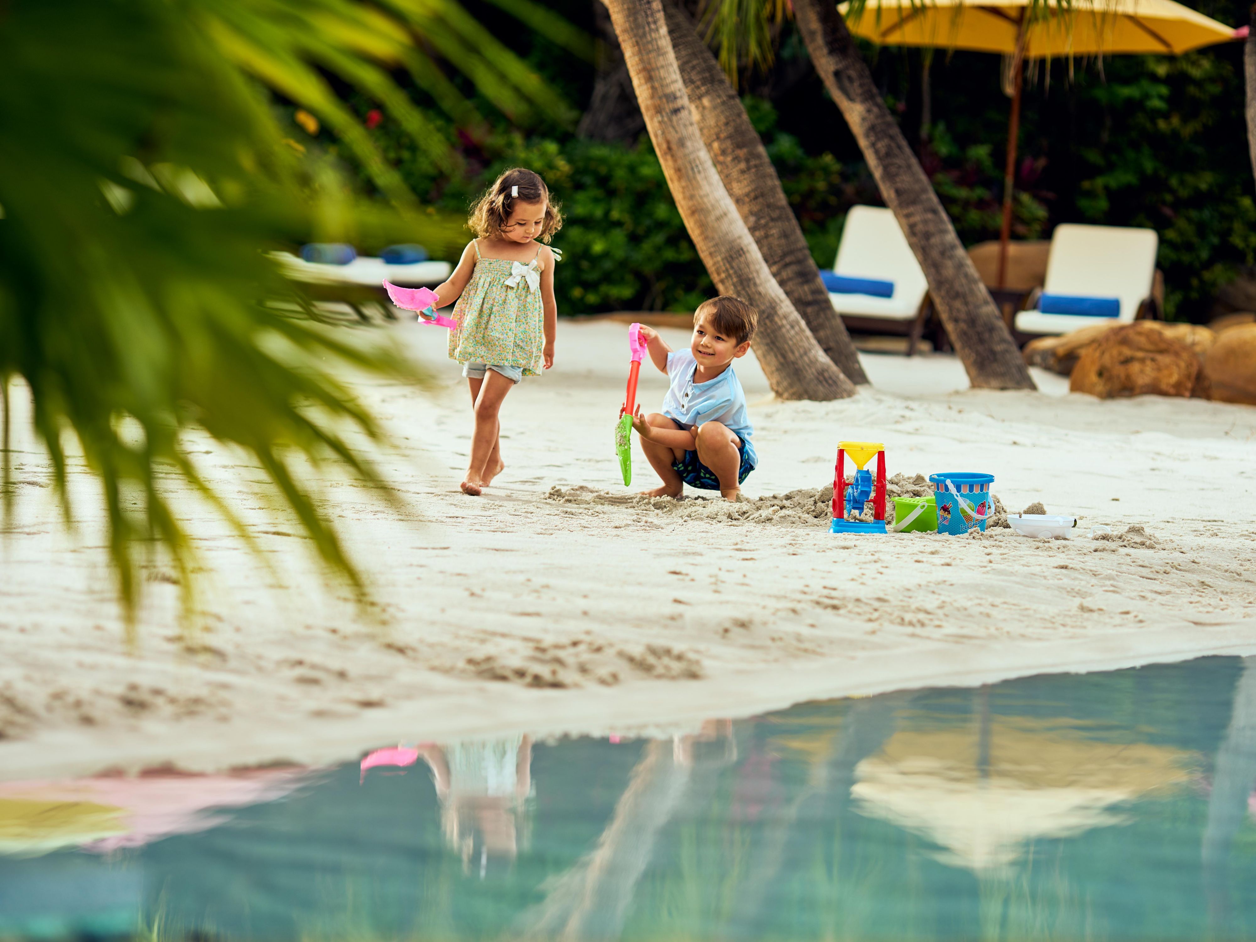 guest enjoy free access to sand beach and garden with fresh air