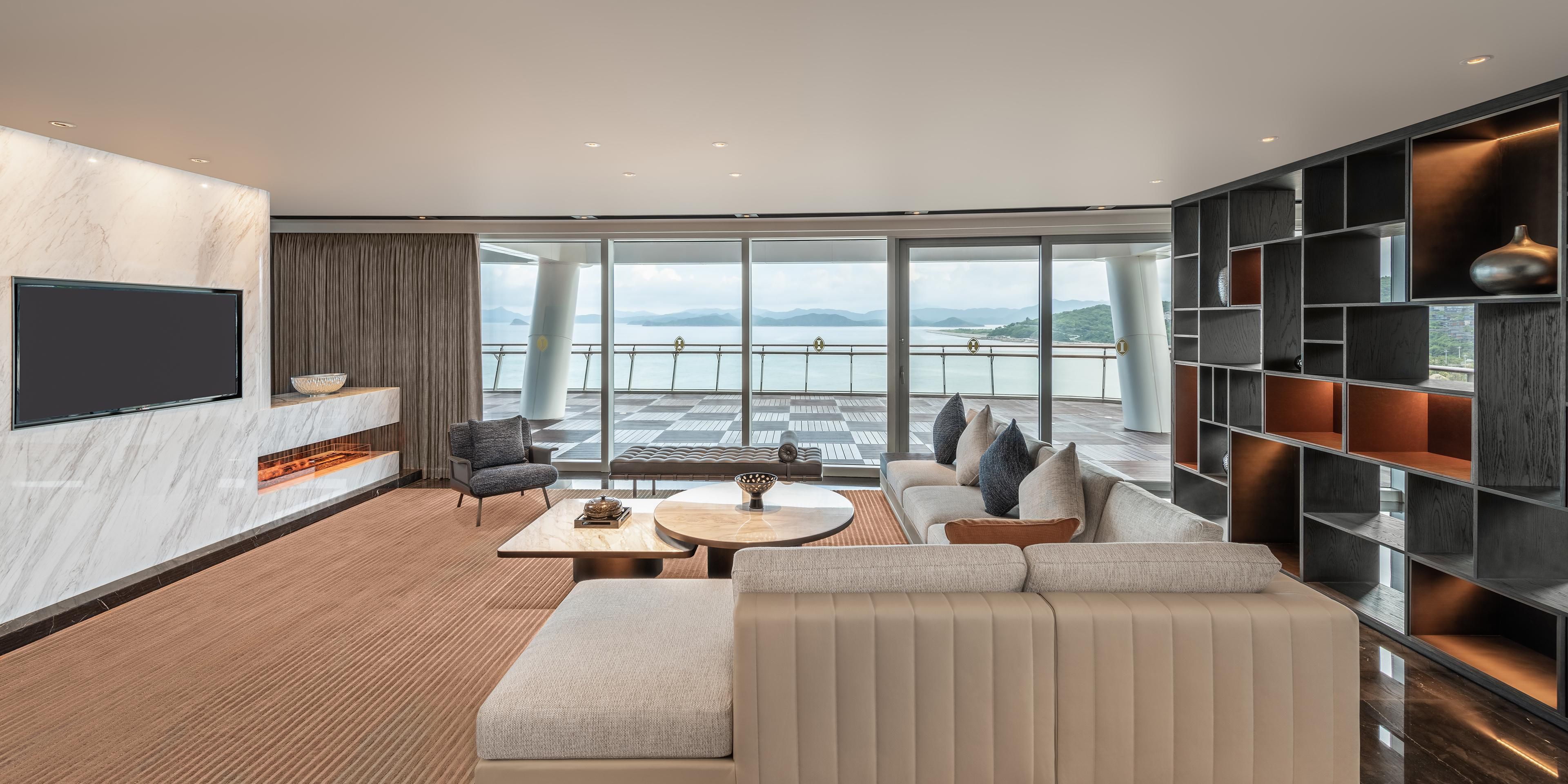 Living Room of the Presidential Suite