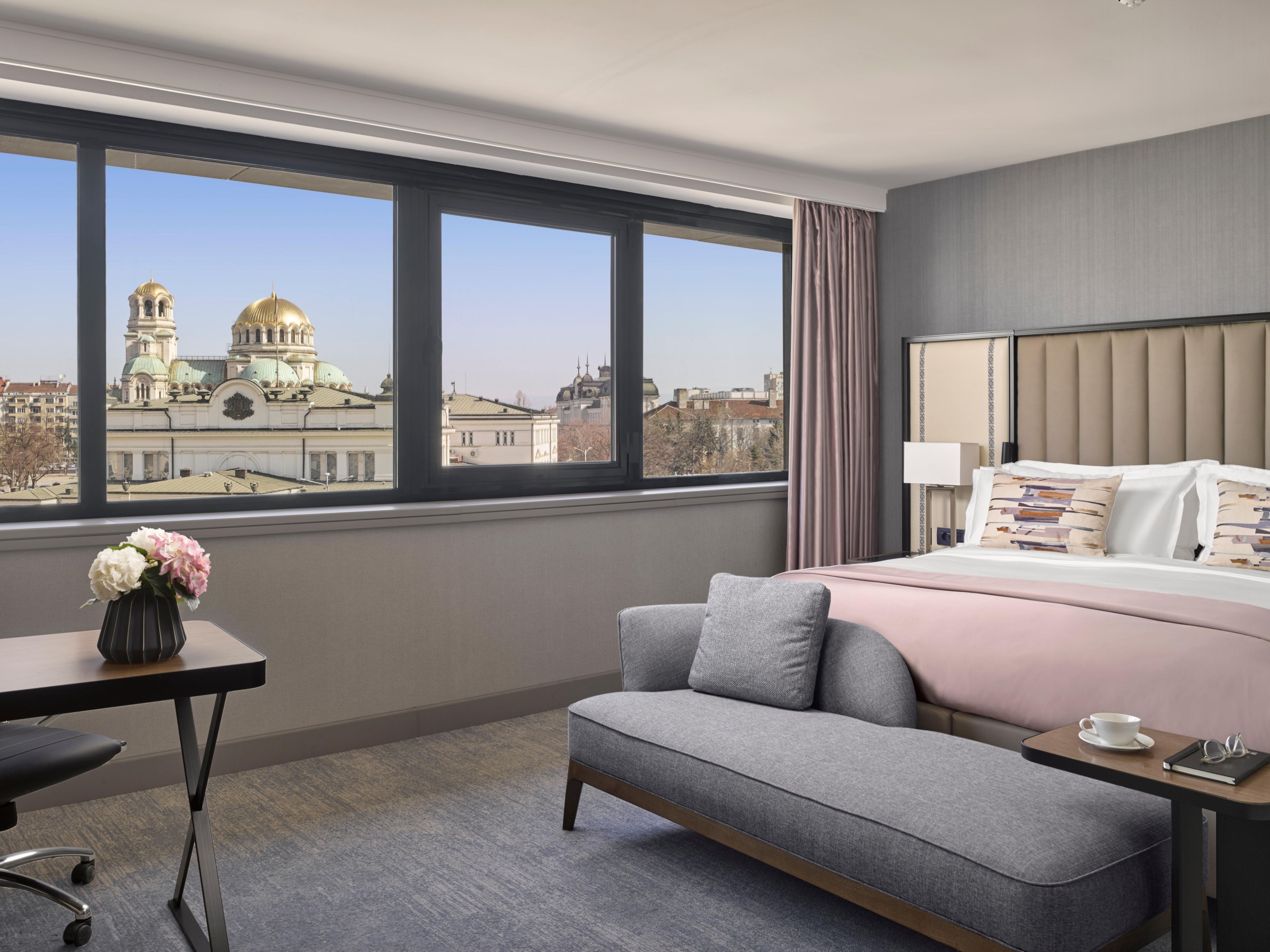 Enjoy unmatched views from our elegant and modern Classic rooms