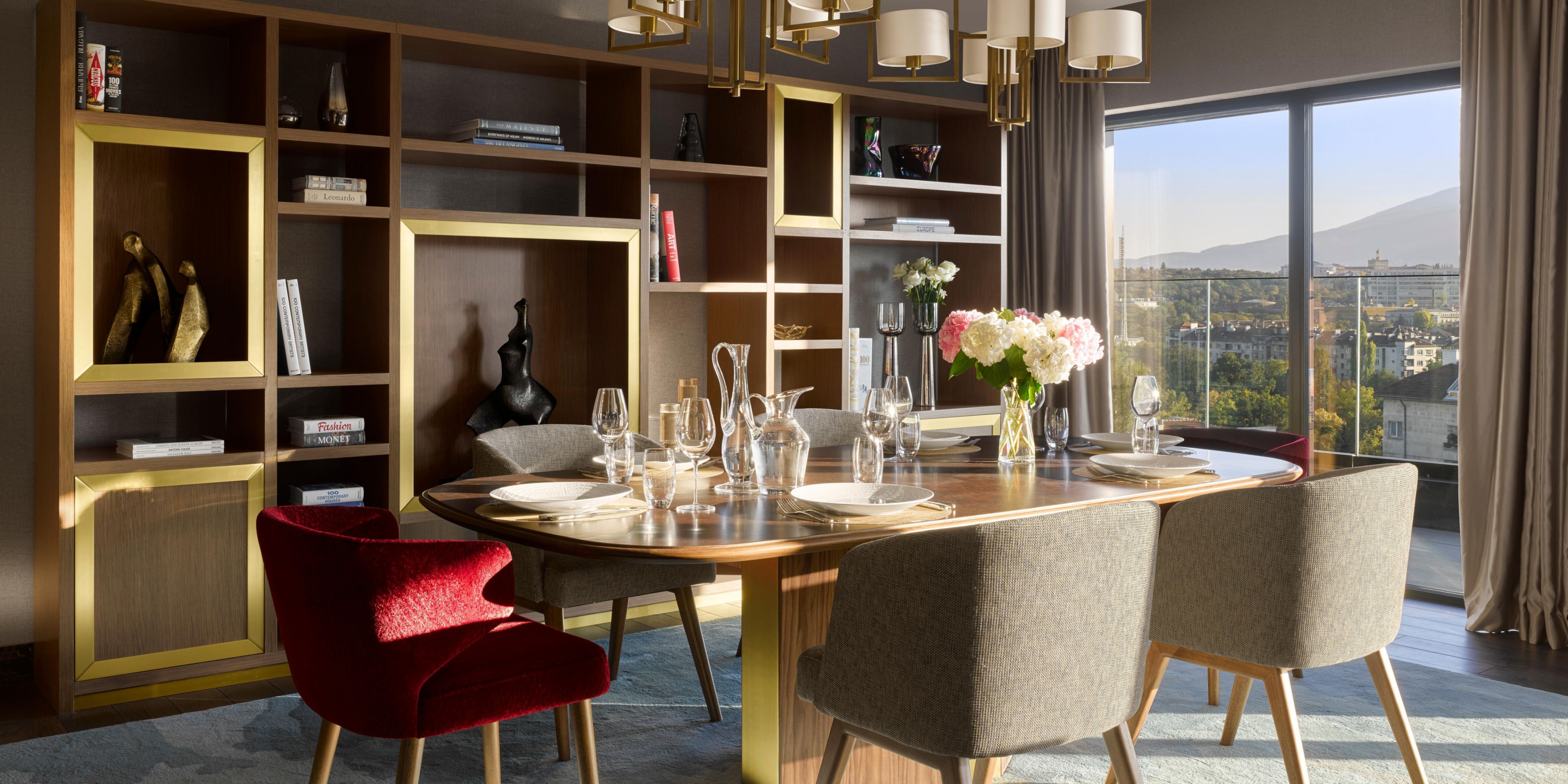 Perfect for private dining or special events in a close circle.