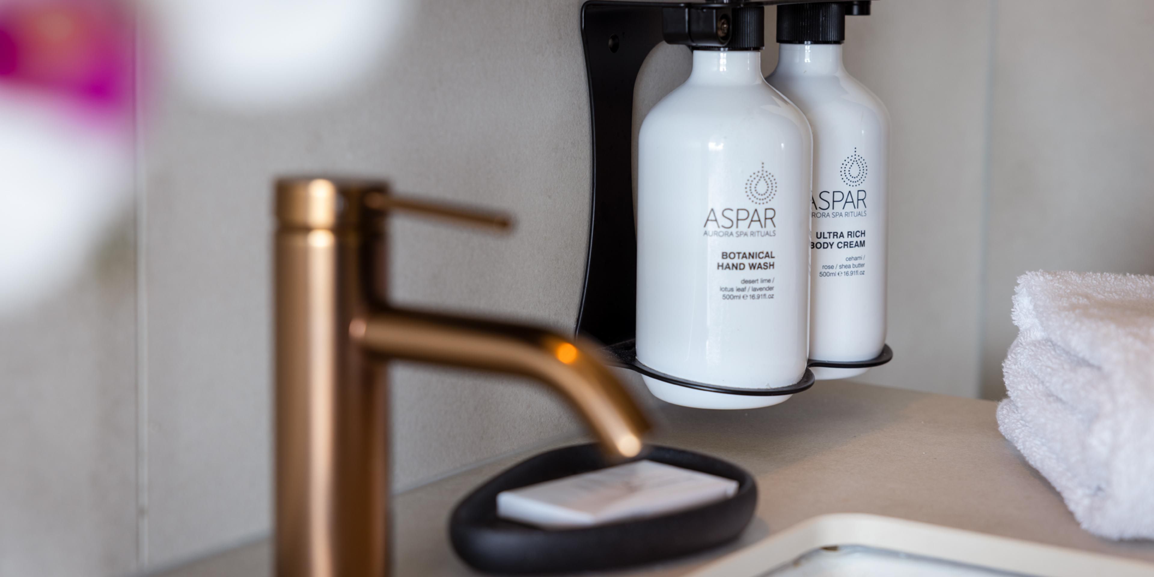 Luxurious Comfort: Indulge in ASPAR Bathroom Amenities