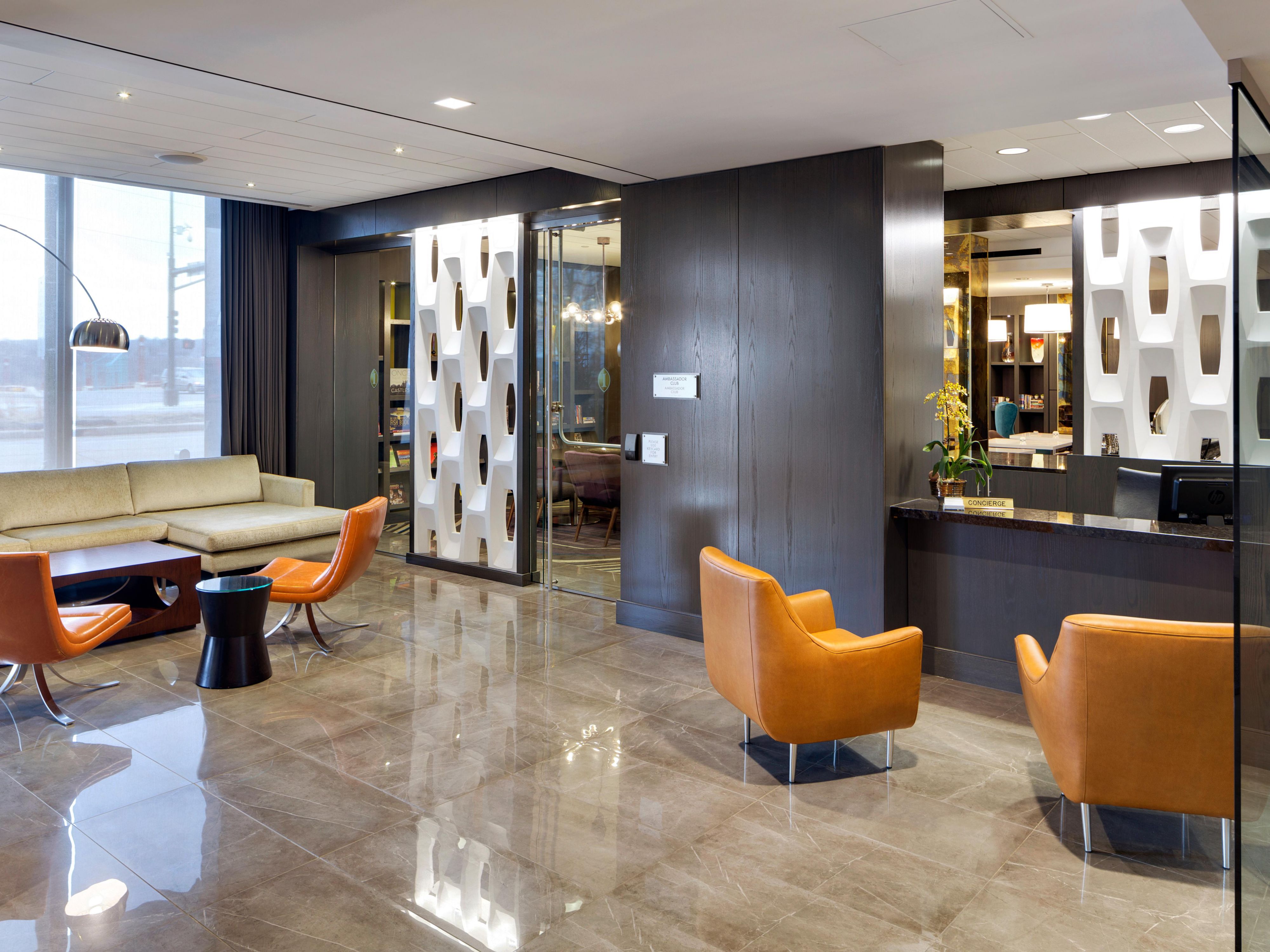 Elevated check-in