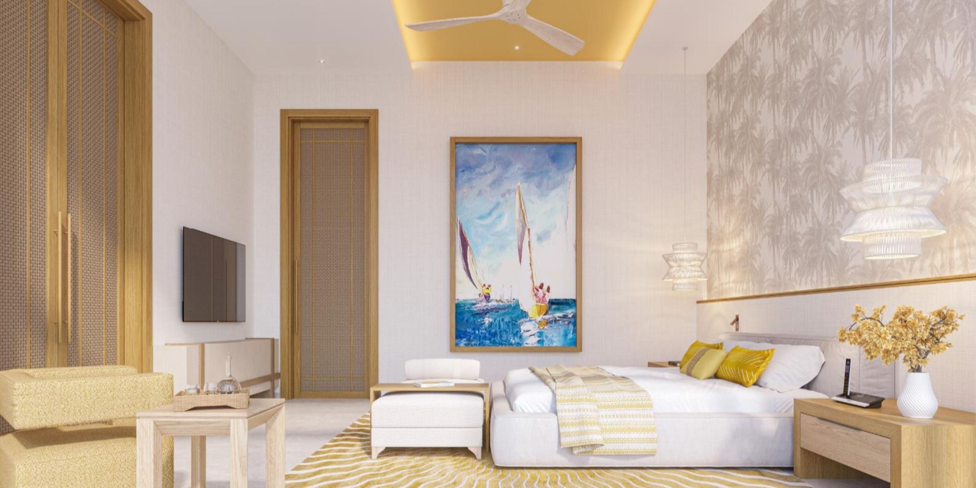 Our rooms are spacious and feature premium amenities.