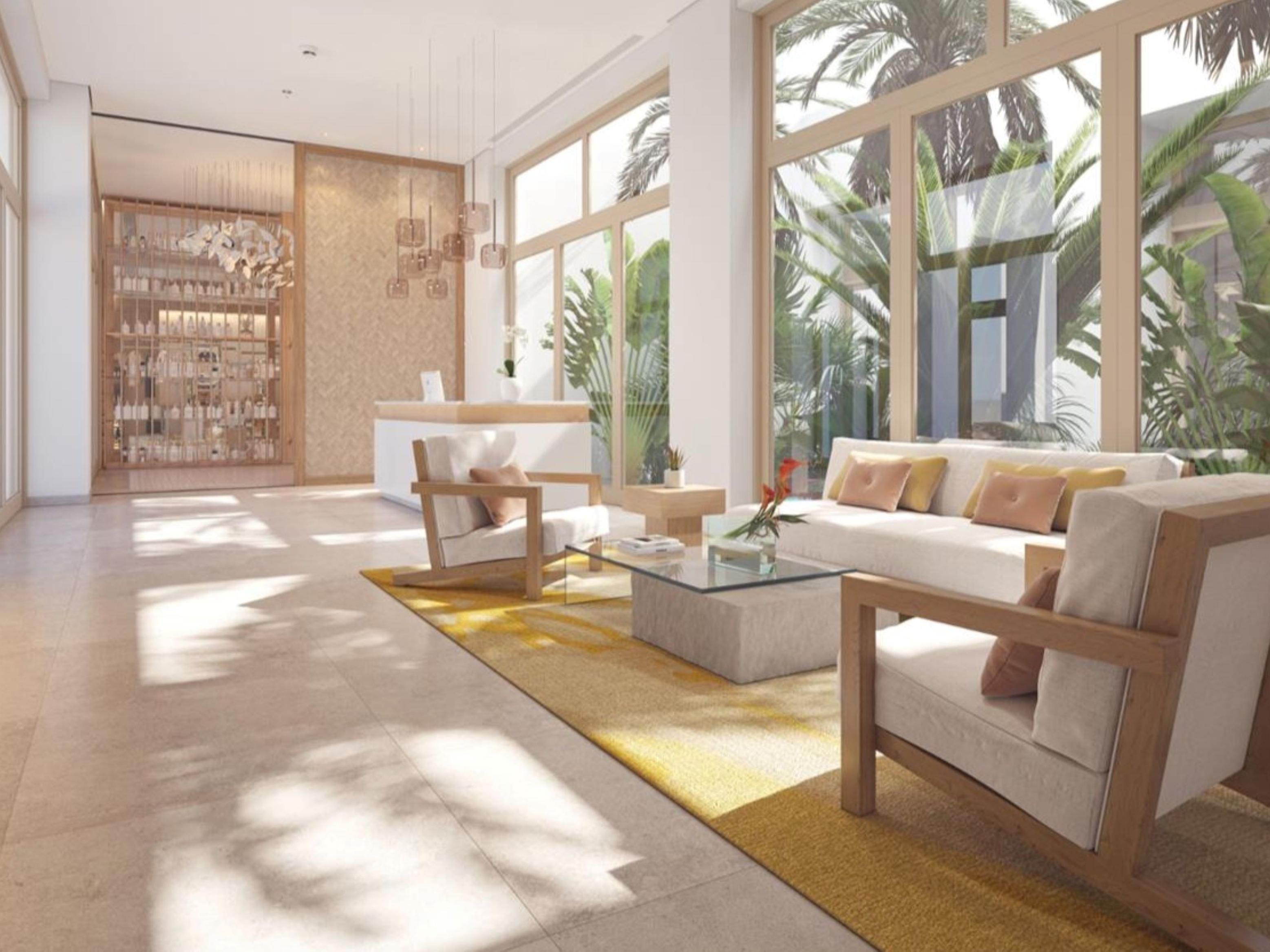 We have plenty of common space for guests to work or relax.
