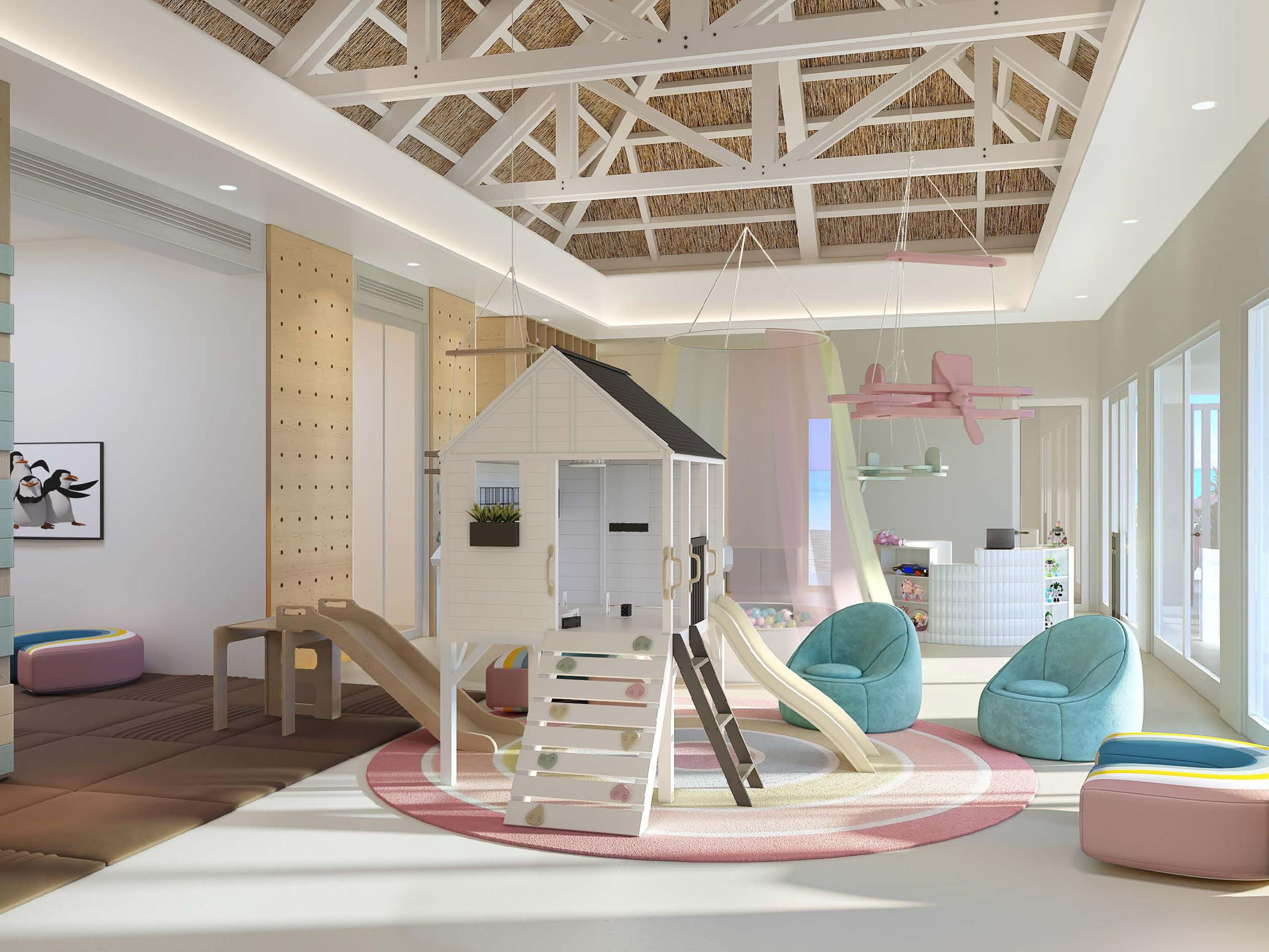 Parents can entertain the little ones in our children's area.