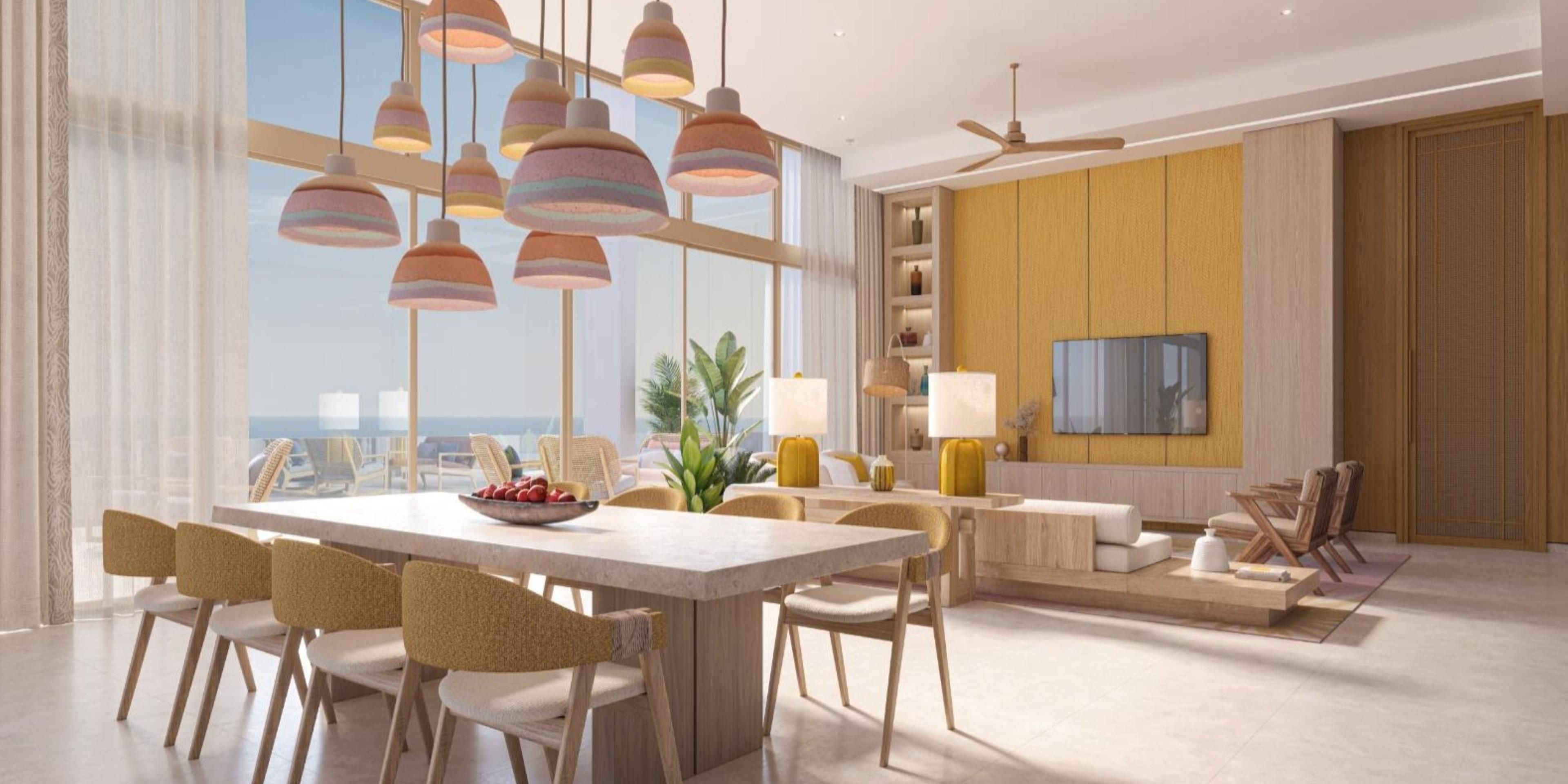 Ocean View Living Area at InterContinental La Sagesse