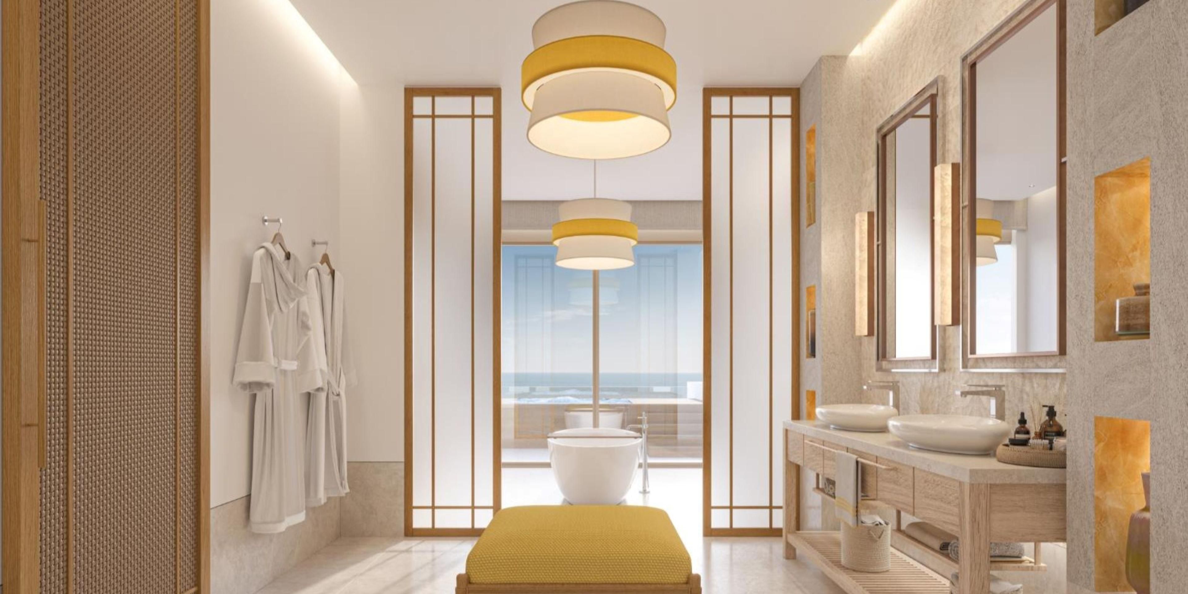 Suite with Freestanding Soaking Tub
