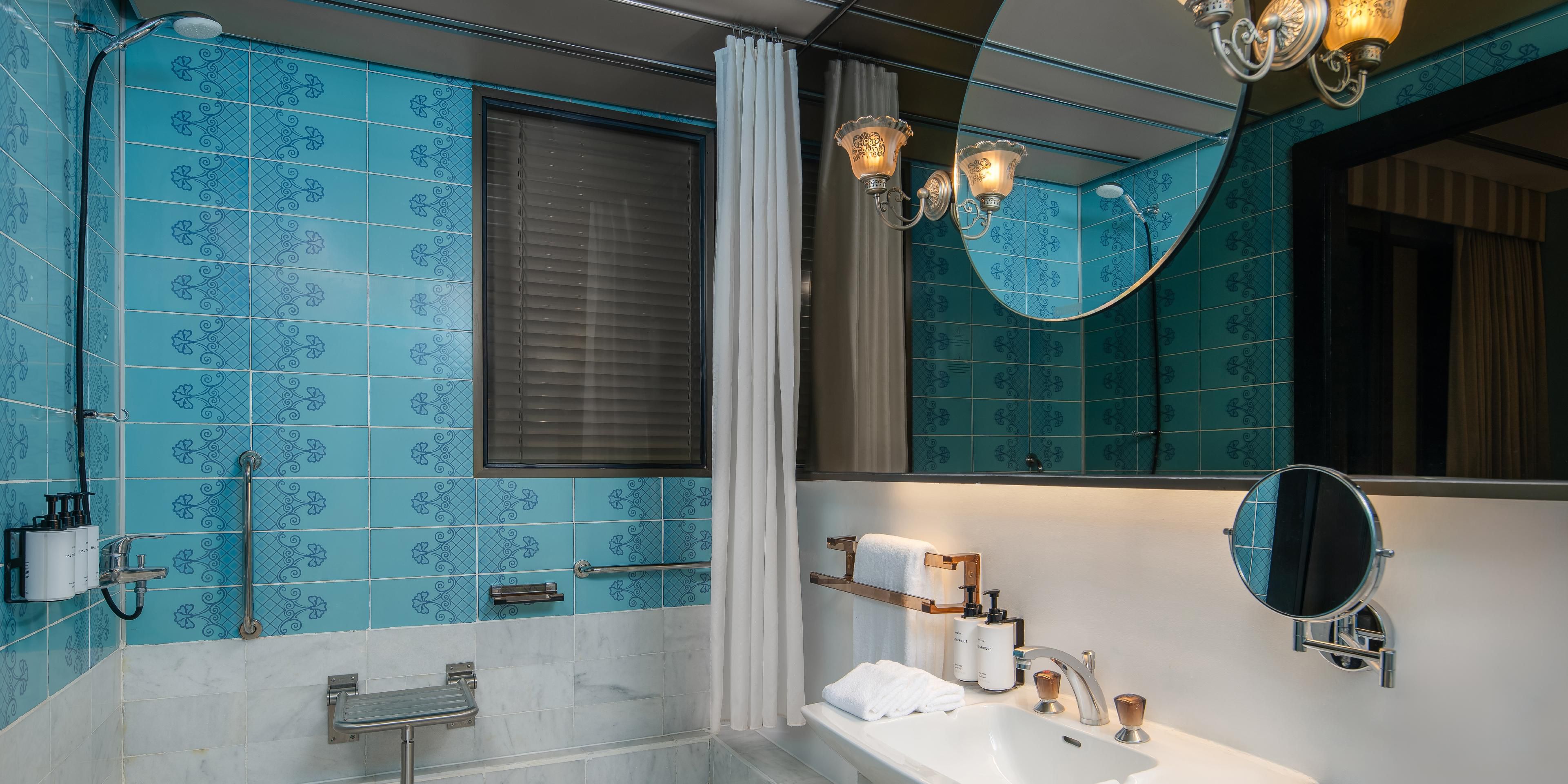 Accessible bathroom designed for comfort and ease of use
