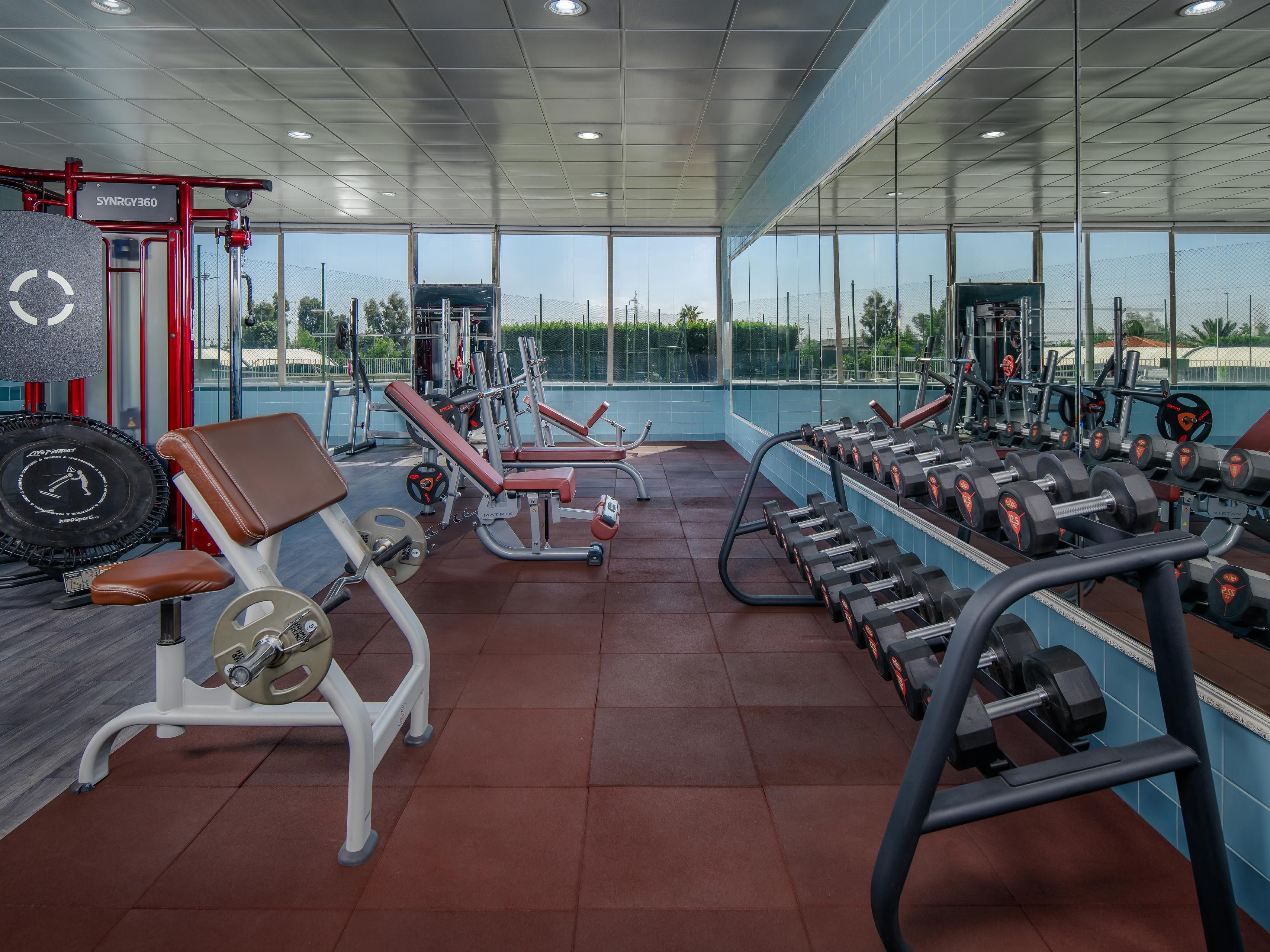 Stay active and fit at the state-of-the-art Fitness Centre