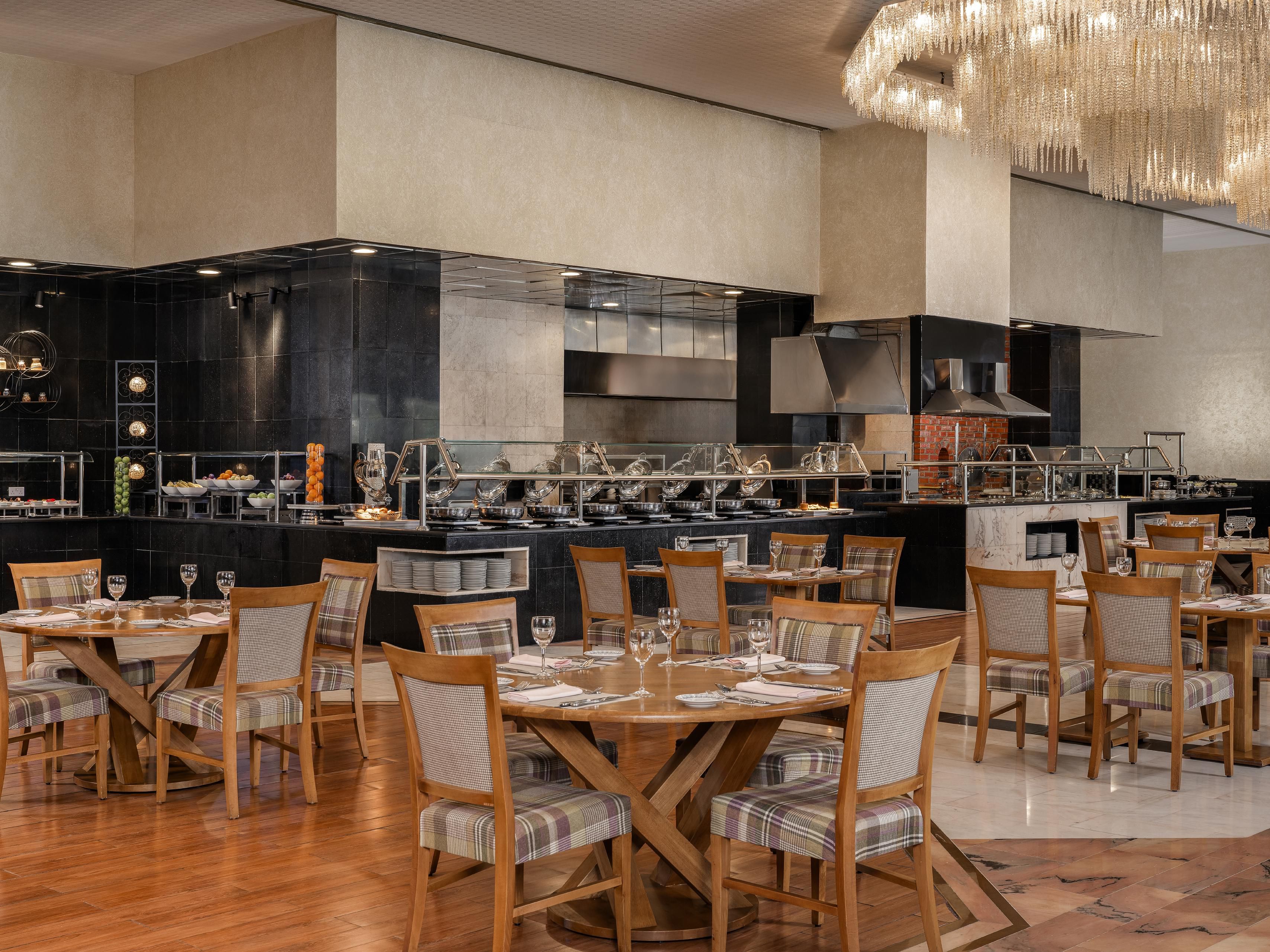 Indulge in a variety of flavors at Hawazen All Day Dining