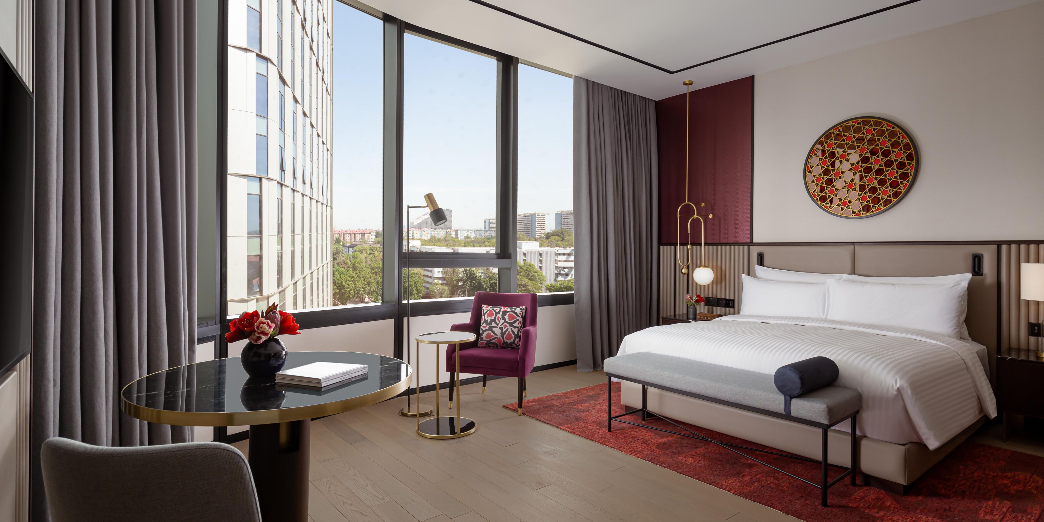 The Jr. Suite offers a spacious retreat with breath-taking views.