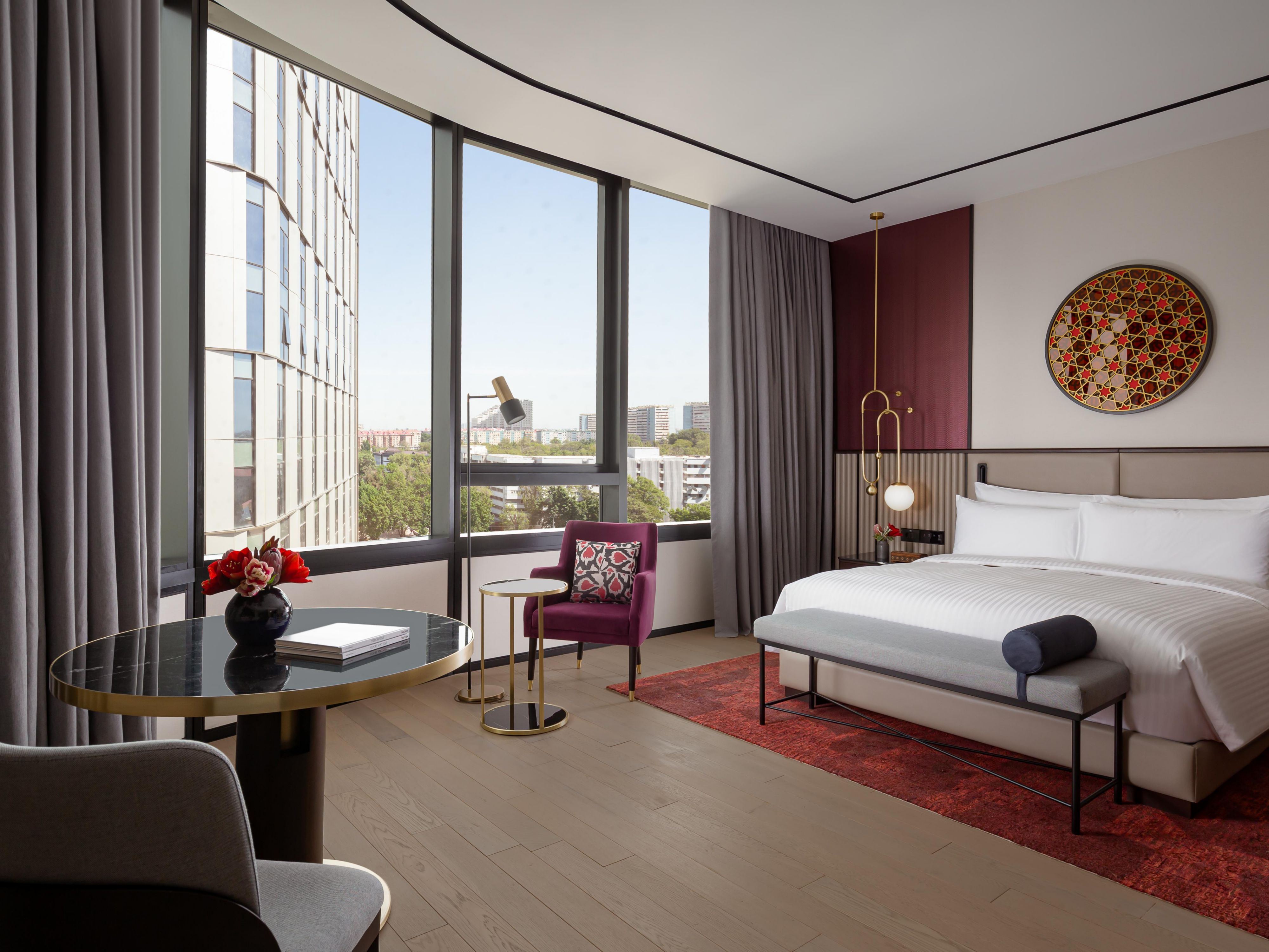 The Jr. Suite offers a spacious retreat with breath-taking views.