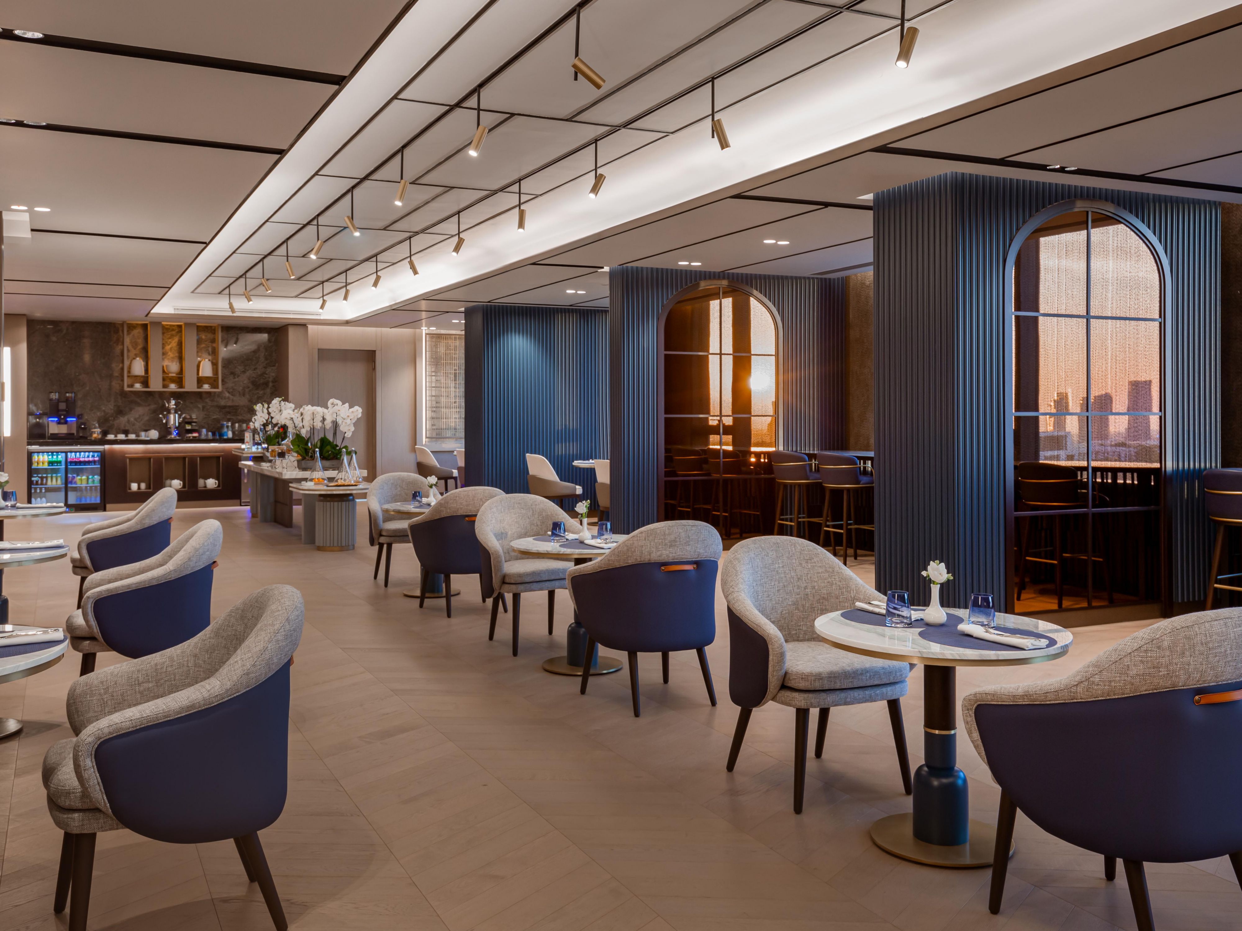 By booking "Premium" room and above, enjoy access to Club Lounge.