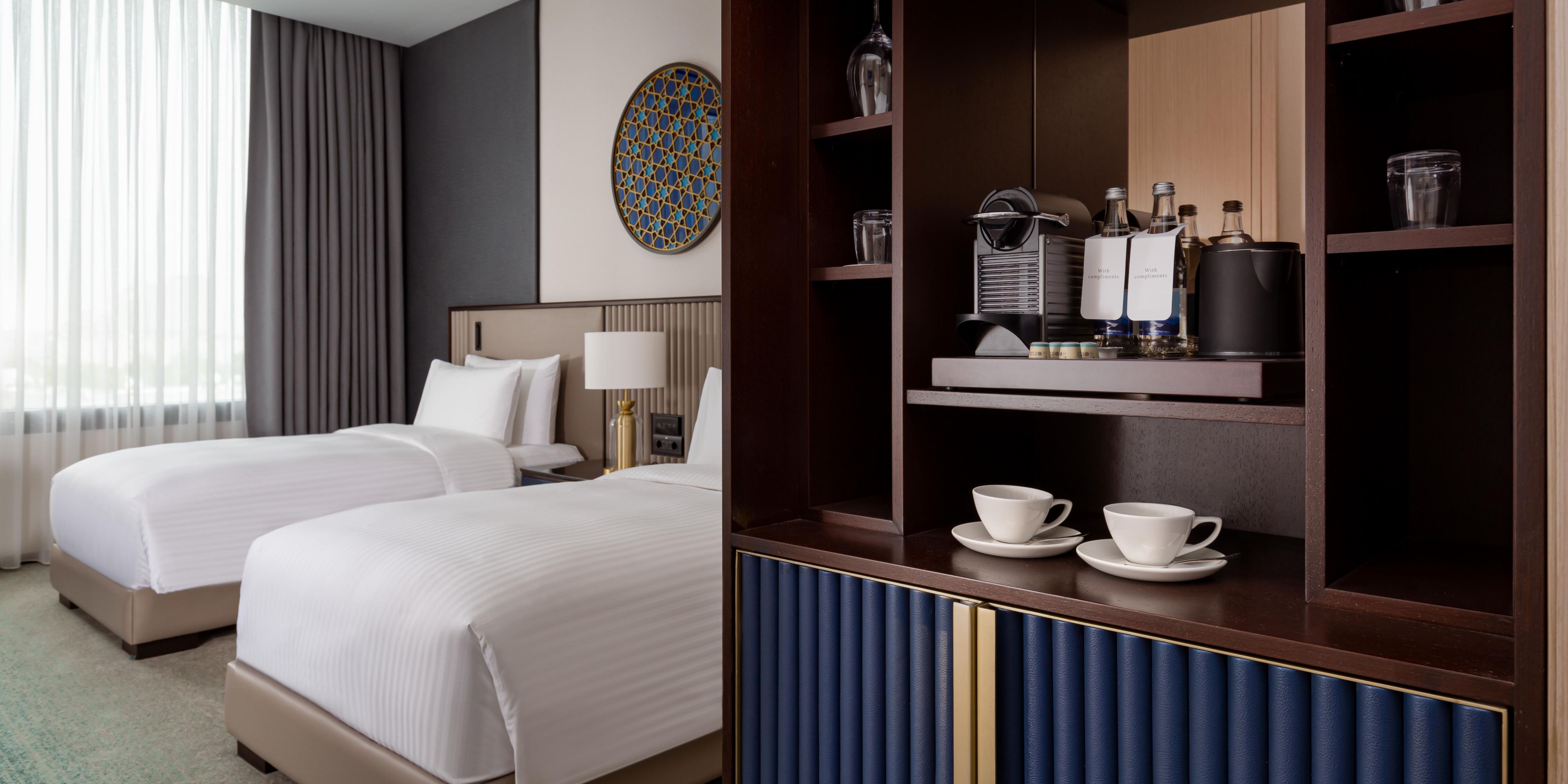 Twin room with mini-bar to enhance your stay.