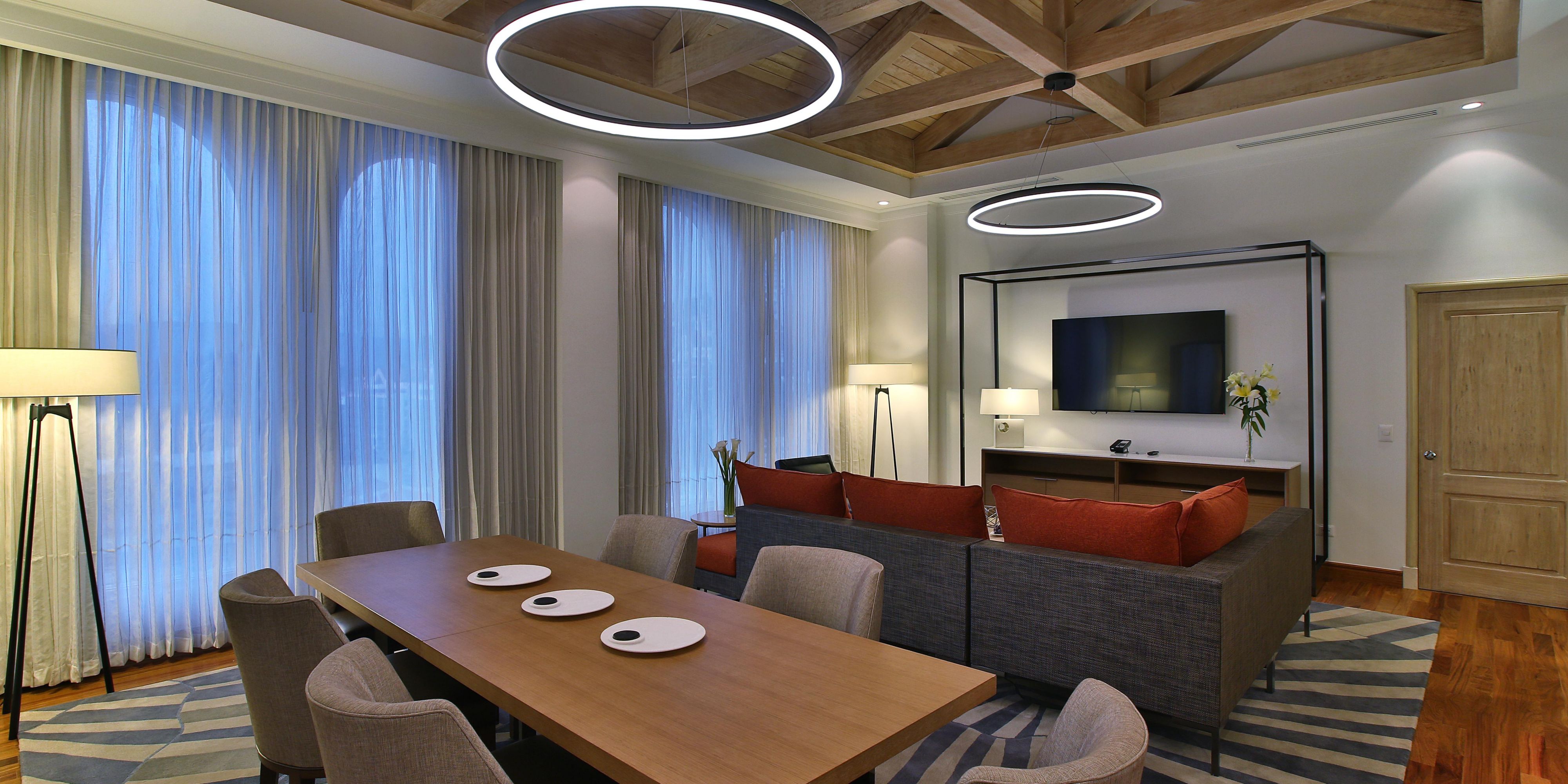A separate living area to entertain your friends and family.