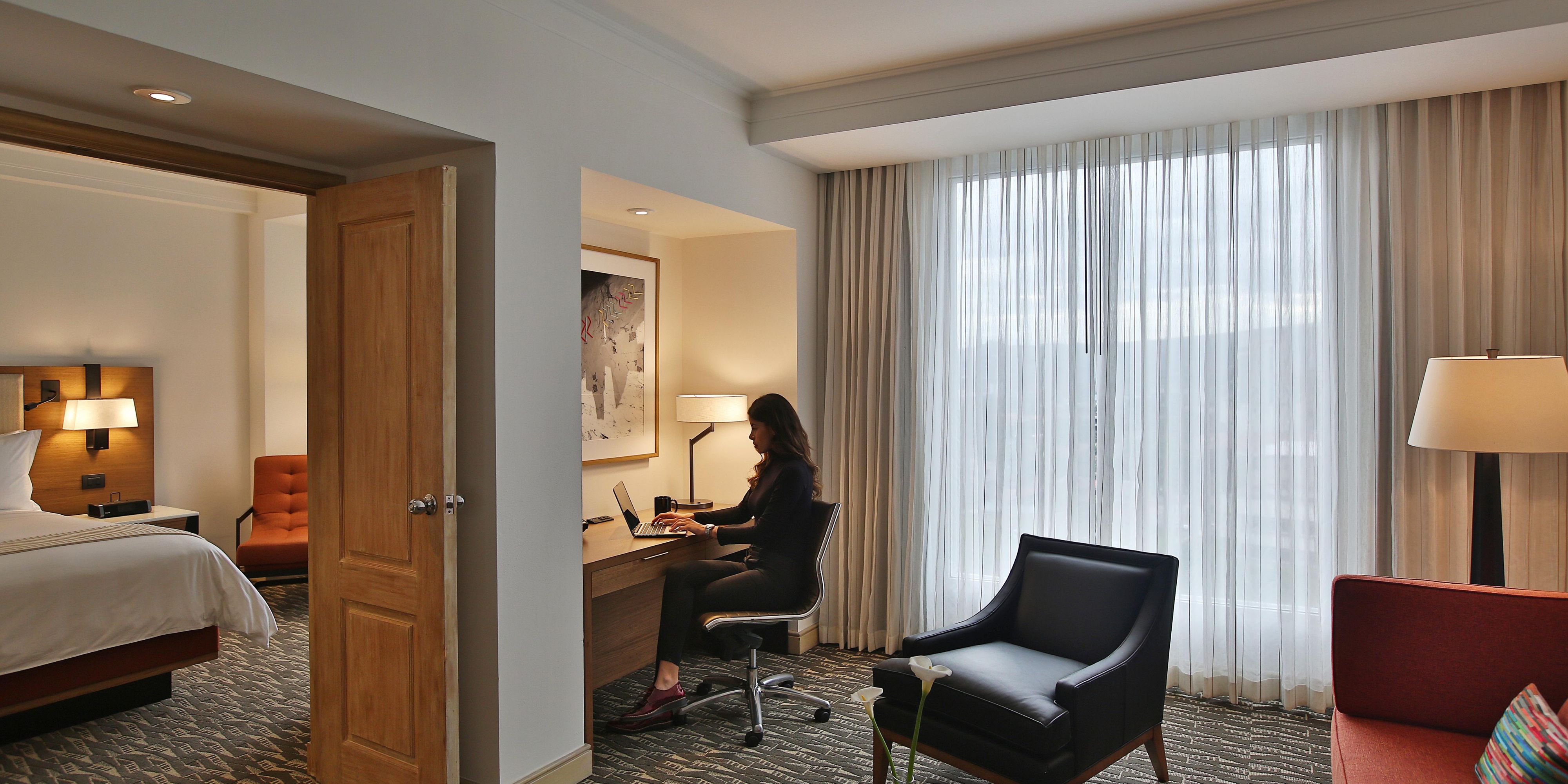 Enjoy the amenities in our comfortable Junior Suite.