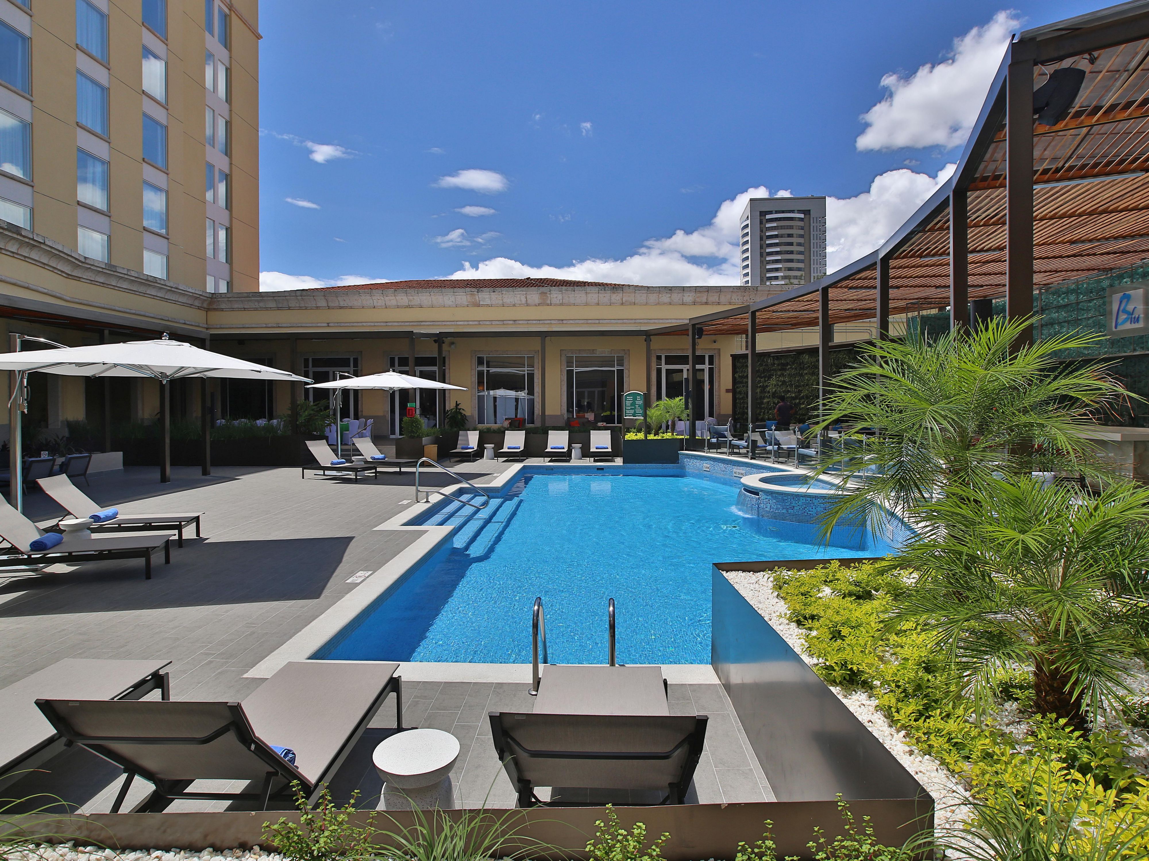 Re-energize and sink into comfort every day at our on-site pool.
