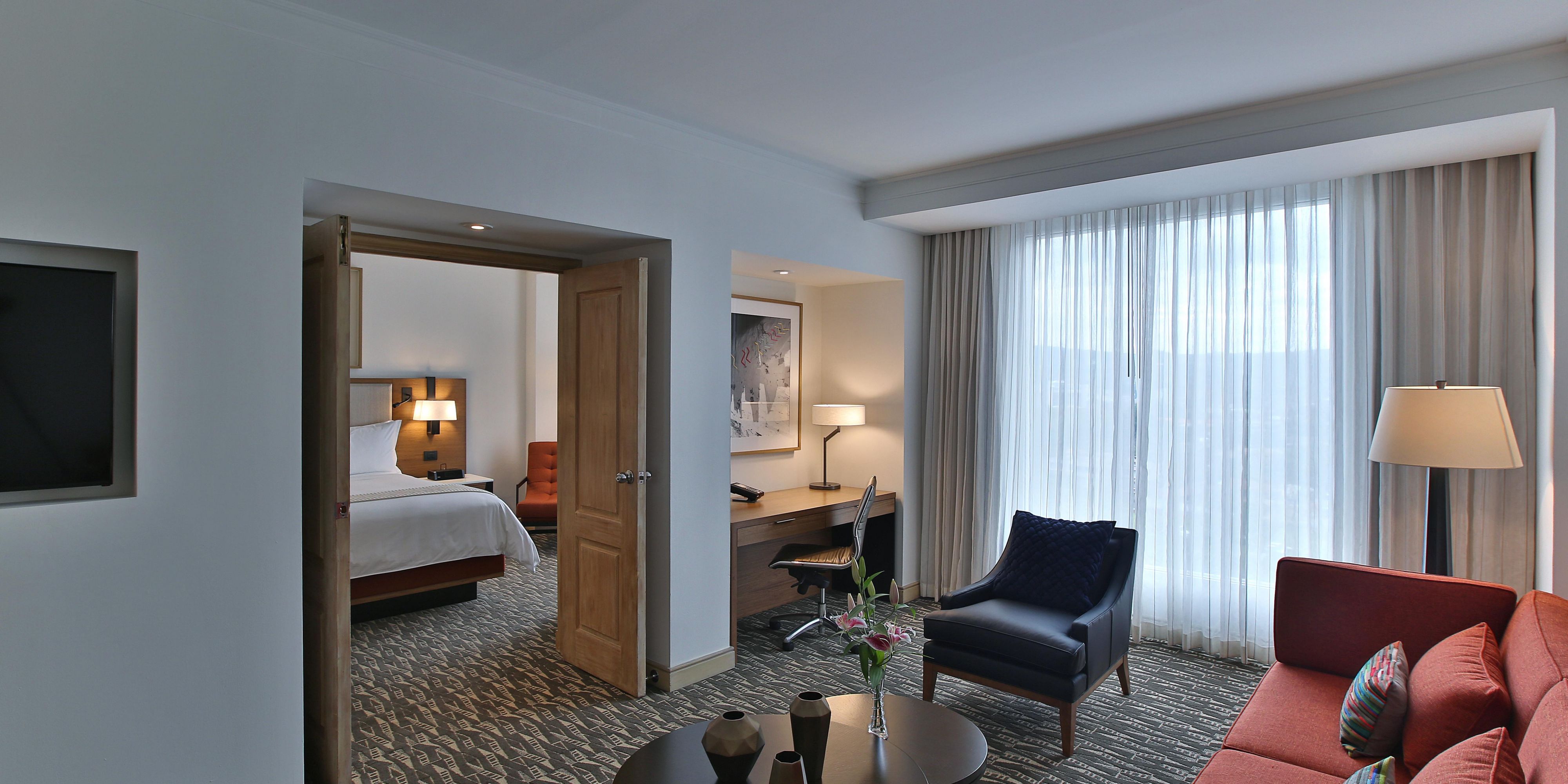 Recharge in your Junior Suite with a separate living area.