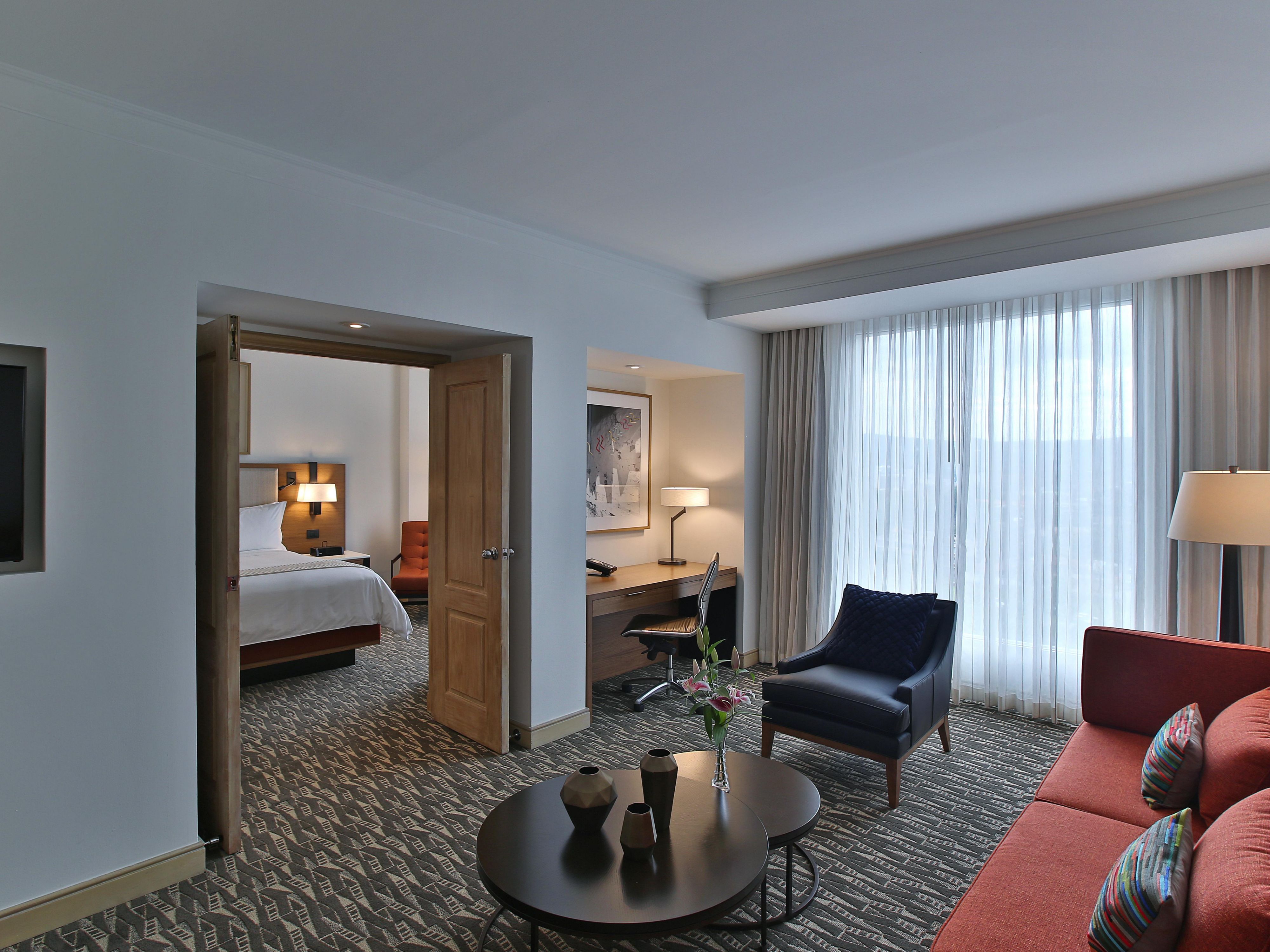 Recharge in your Junior Suite with a separate living area.