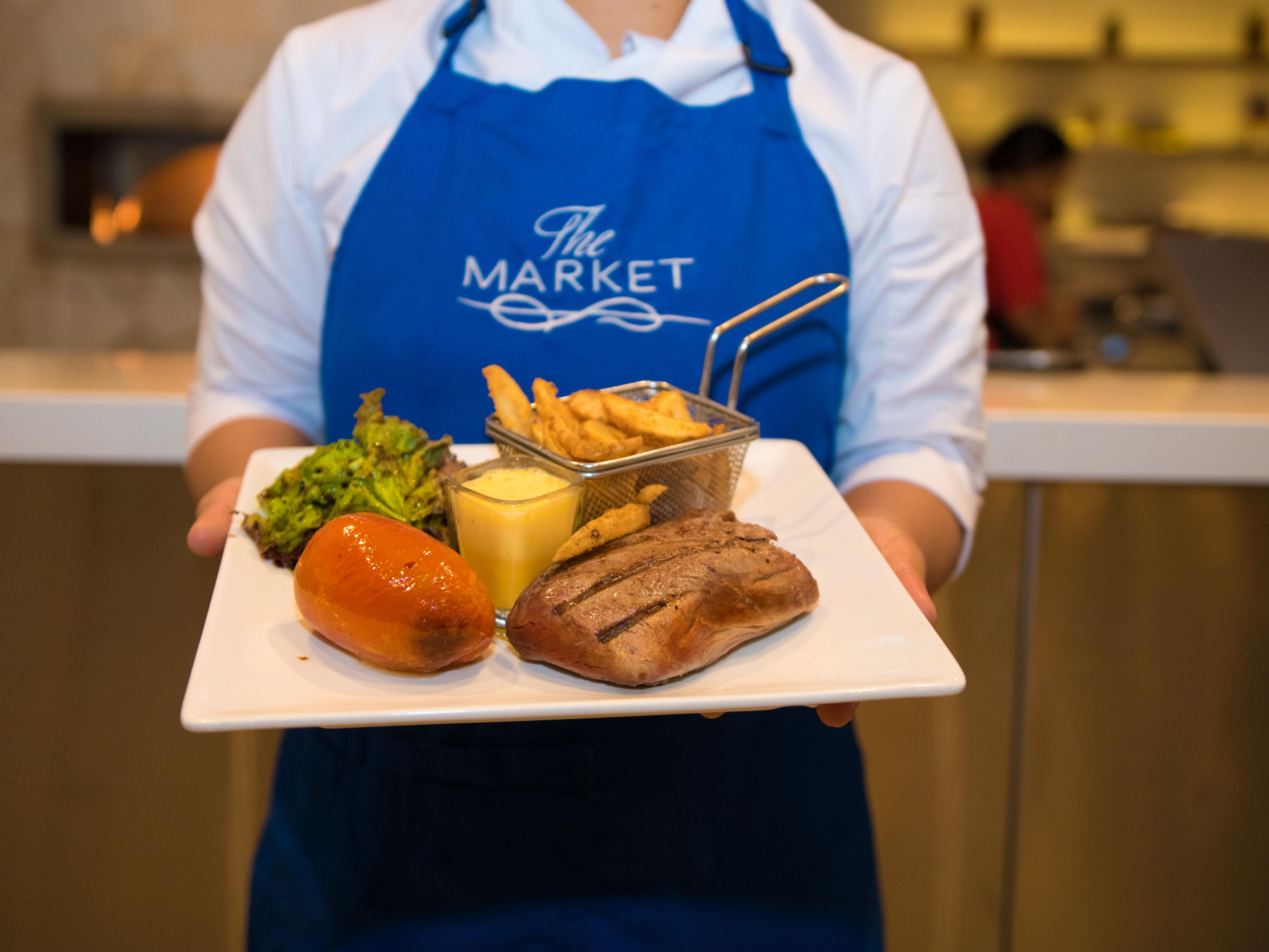 Curate a fresh meal of your own at The Market.