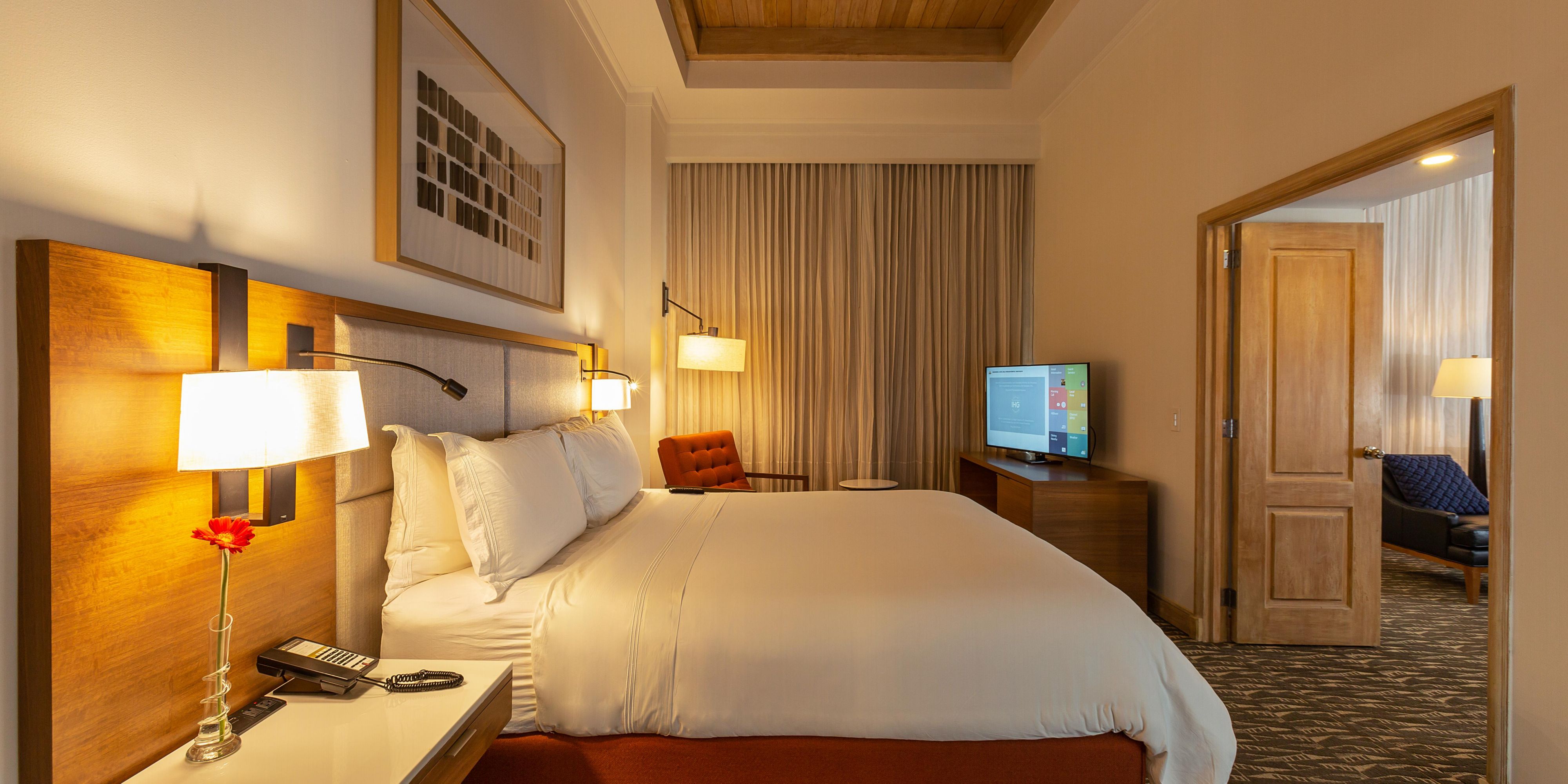 Catch all your favorite shows in our 50-inch HDTV.