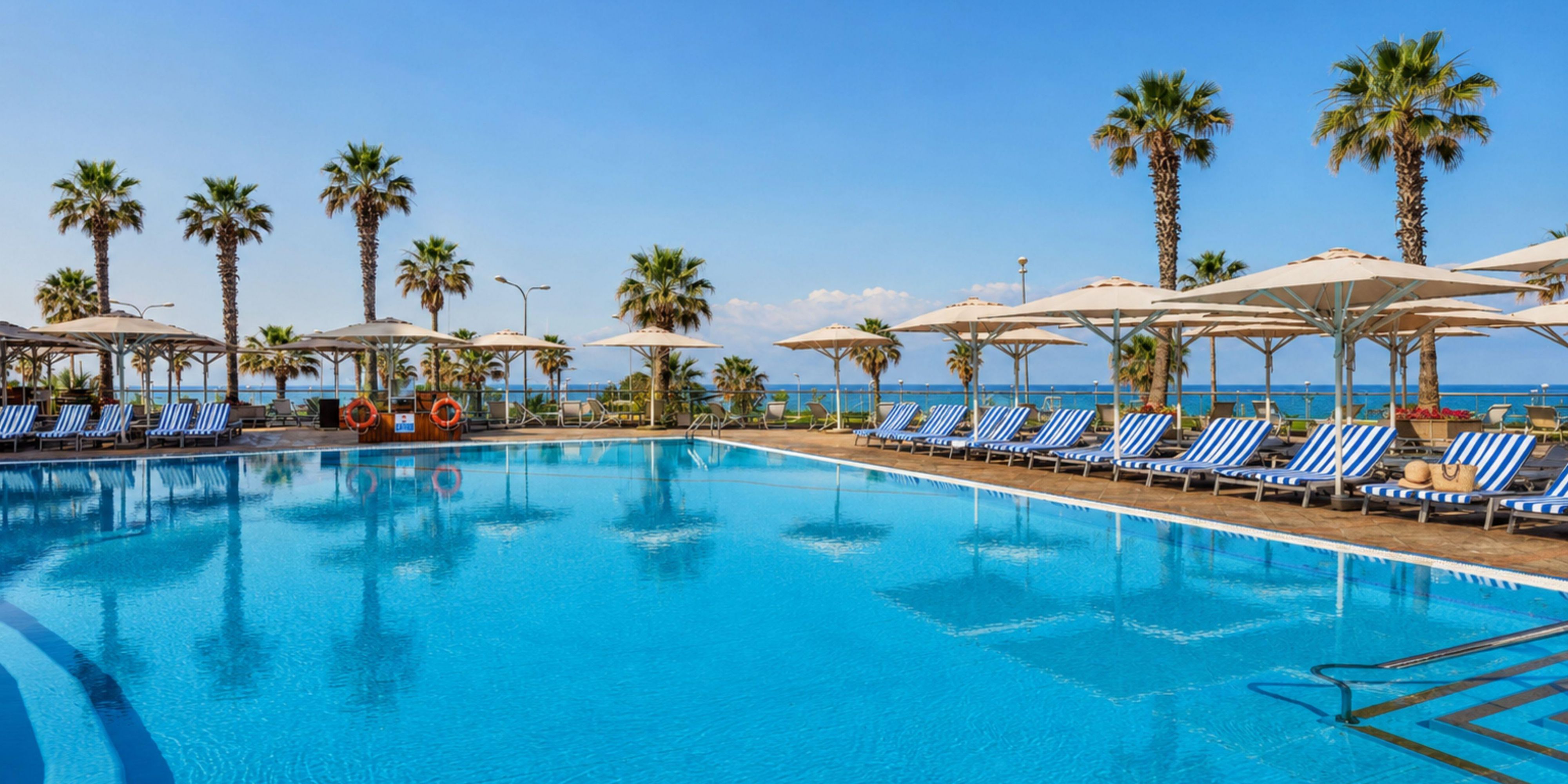Exclusive poolside escape overlooking the Tel Aviv coast