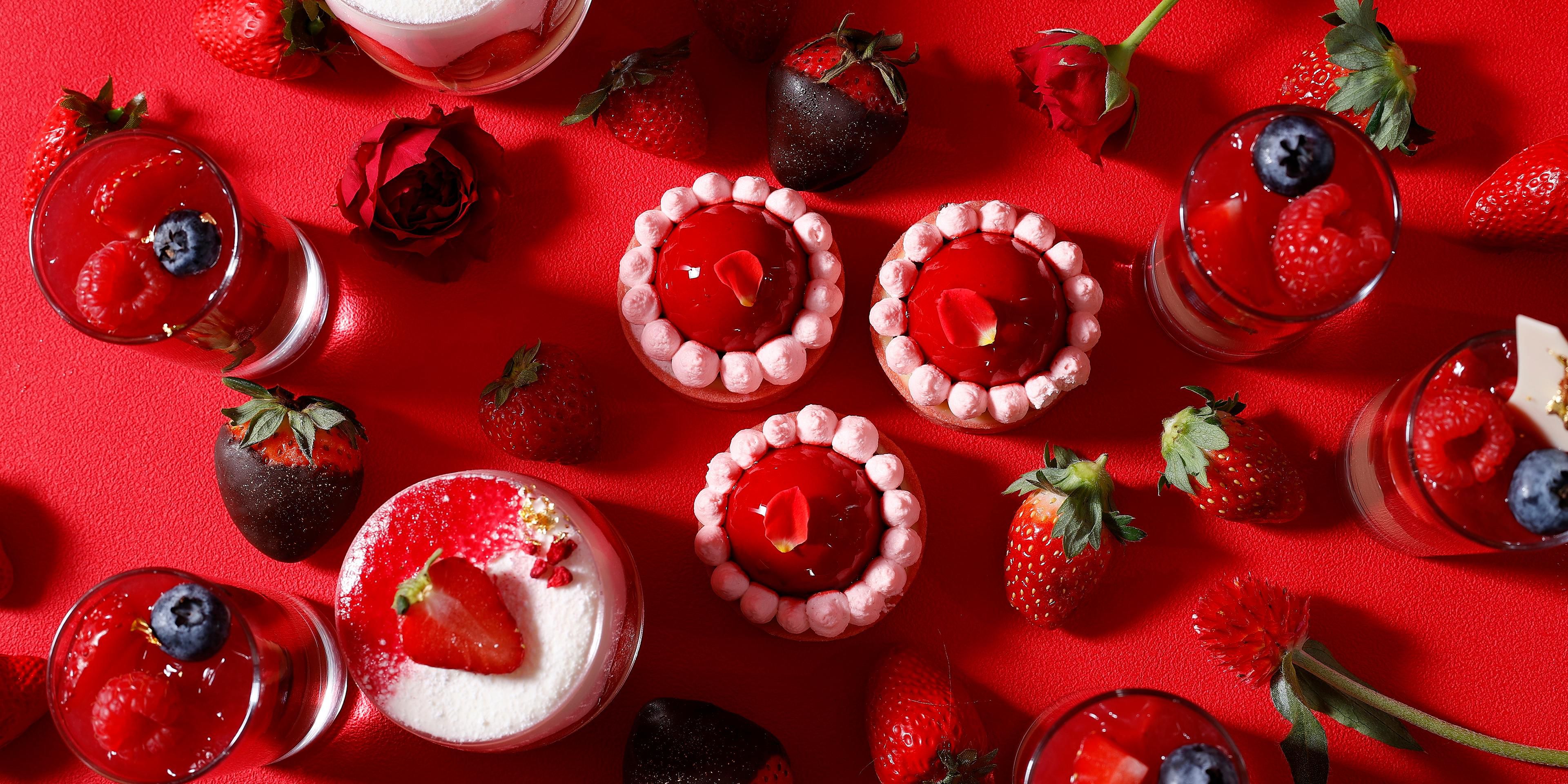 Celebrate the season’s finest strawberries at our Strawberry Fair 2024-2025, hosted in the hotel’s restaurants and lounge. Enjoy an array of delights, including the elegant Strawberry Afternoon Tea, indulgent Strawberry Sweets Buffet, layered Parfait, fluffy Pancakes, and a unique Italian Course. Savor the sweetness of strawberries in every bite!