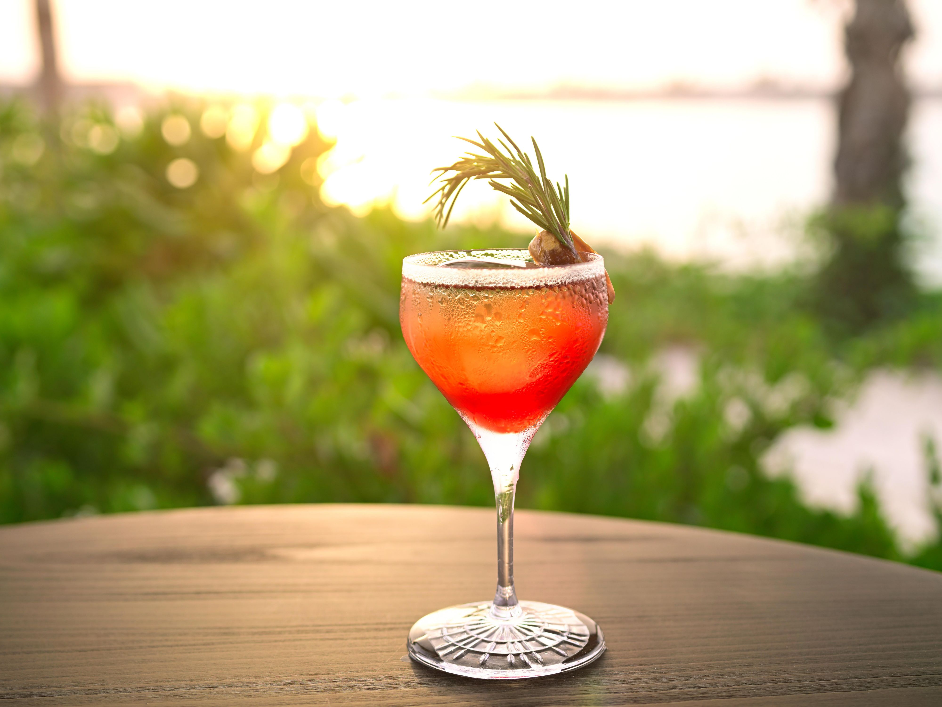 Refreshing mocktails crafted with vibrant seasonal flavours